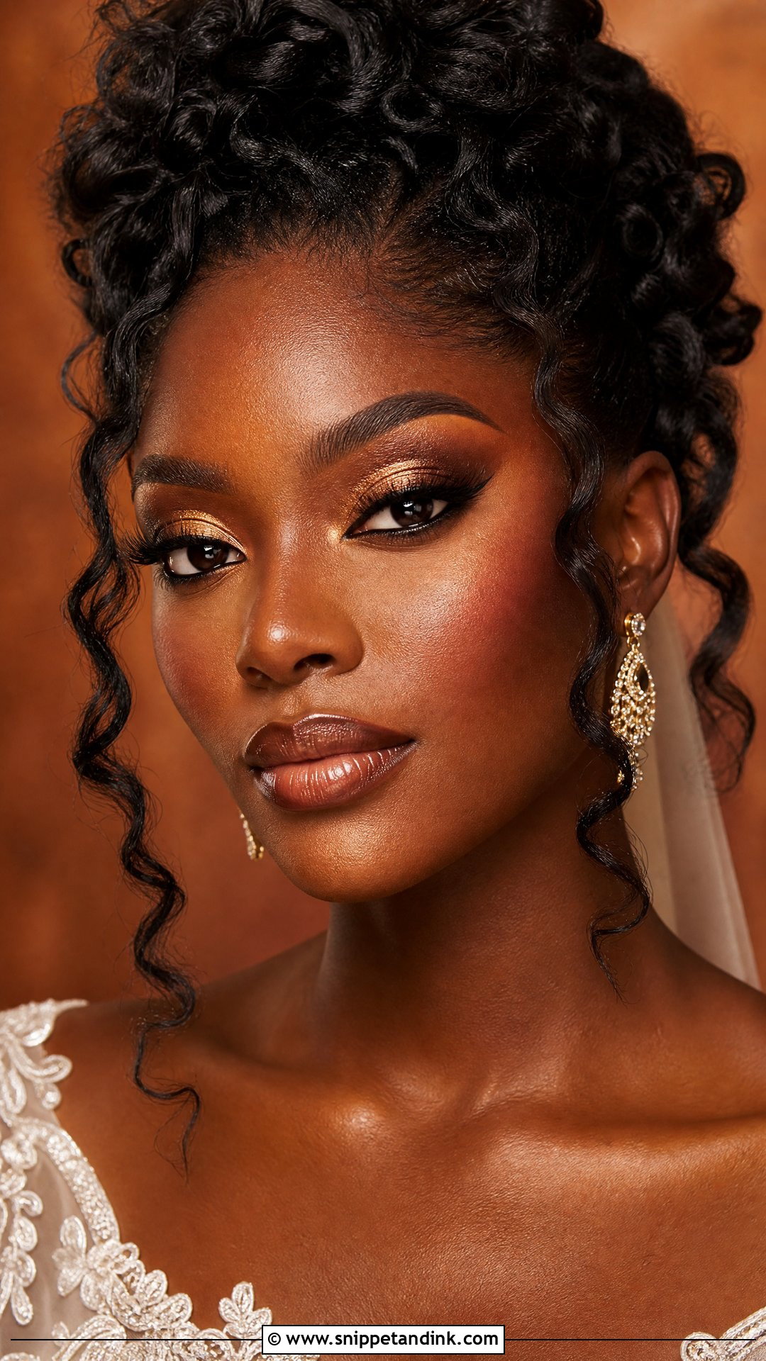 Bronze Bridal Makeup For Dark Skin - Snippet and Ink - 25 Bronze Bridal Makeup Ideas