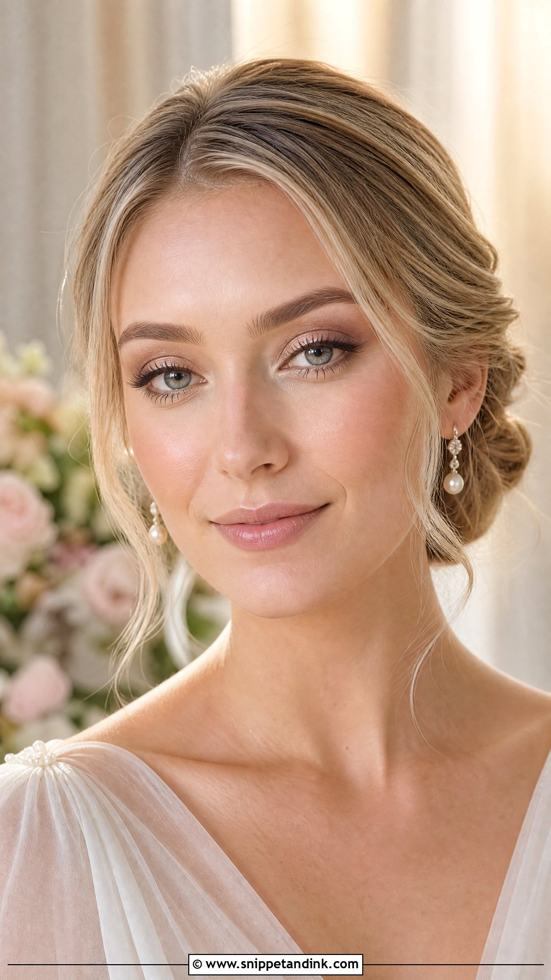 Bronze Bridal Makeup For Fair Skin - Snippet and Ink - 20 Bronzey Glowy Bridal Makeup Ideas