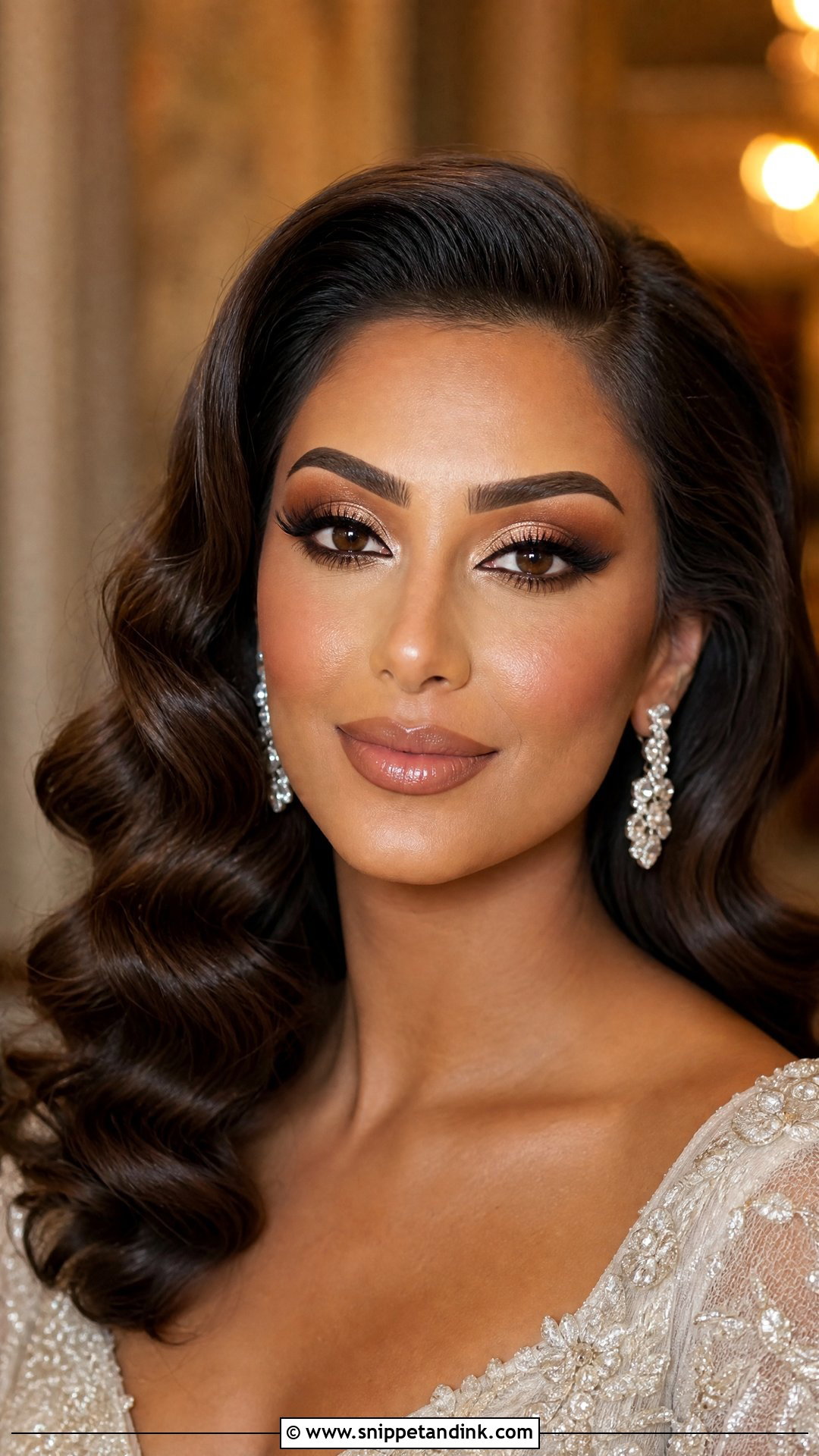 Bronze Bridal Makeup For Full Glam Bride - Snippet and Ink - 25 Bronze Bridal Makeup Ideas