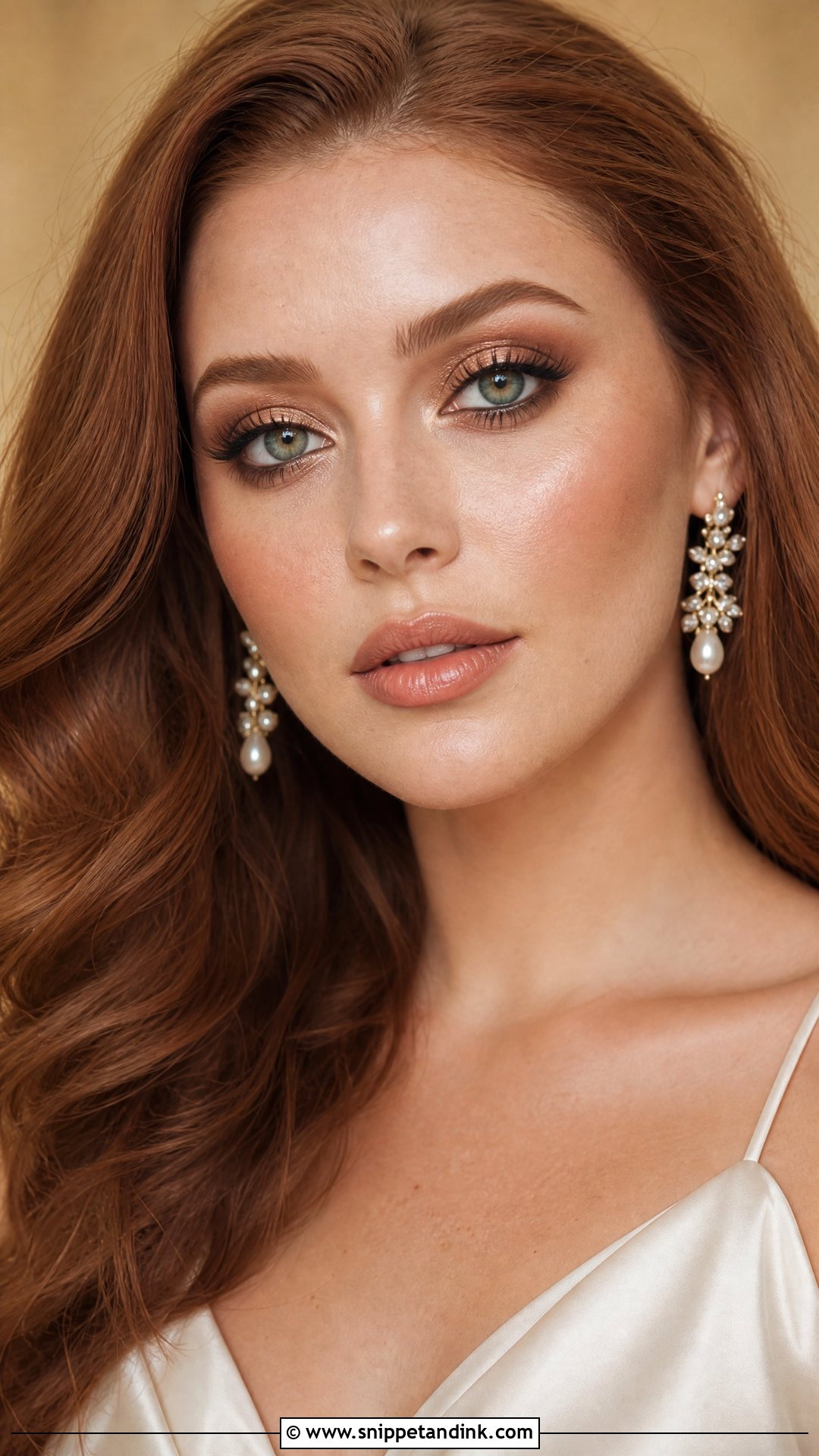 Bronze Bridal Makeup For Green Eyes - Snippet and Ink - 20 Bridal Wedding Makeup for Green Eyes