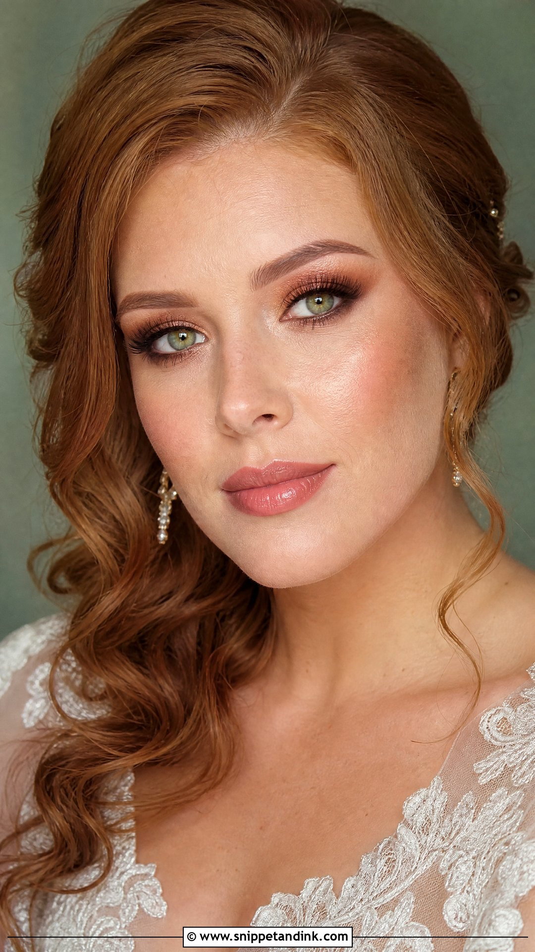Bronze Bridal Makeup For Green Eyes - Snippet and Ink - 25 Bronze Bridal Makeup Ideas