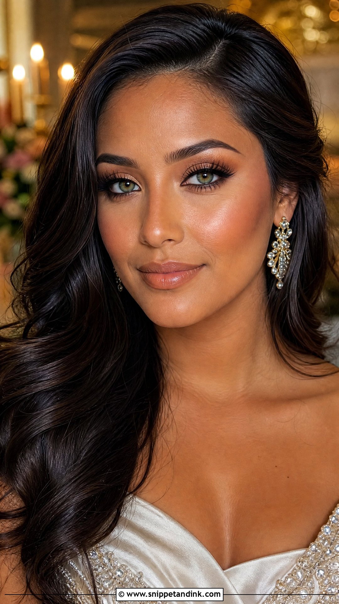 Bronze Bridal Makeup For Green Eyes Brunette - Snippet and Ink - 25 Bridal Makeup for Green Eyes Brunette