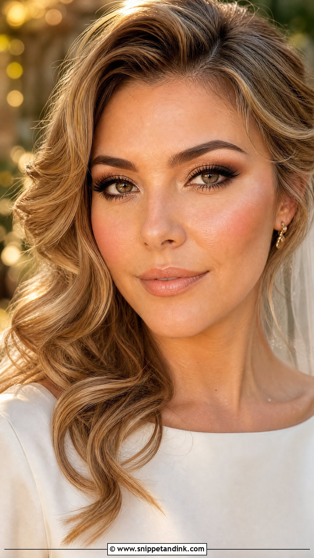 Bronze Bridal Makeup For Green Eyes - Snippet and Ink - 20 Bridal Make Up for Green Eyes