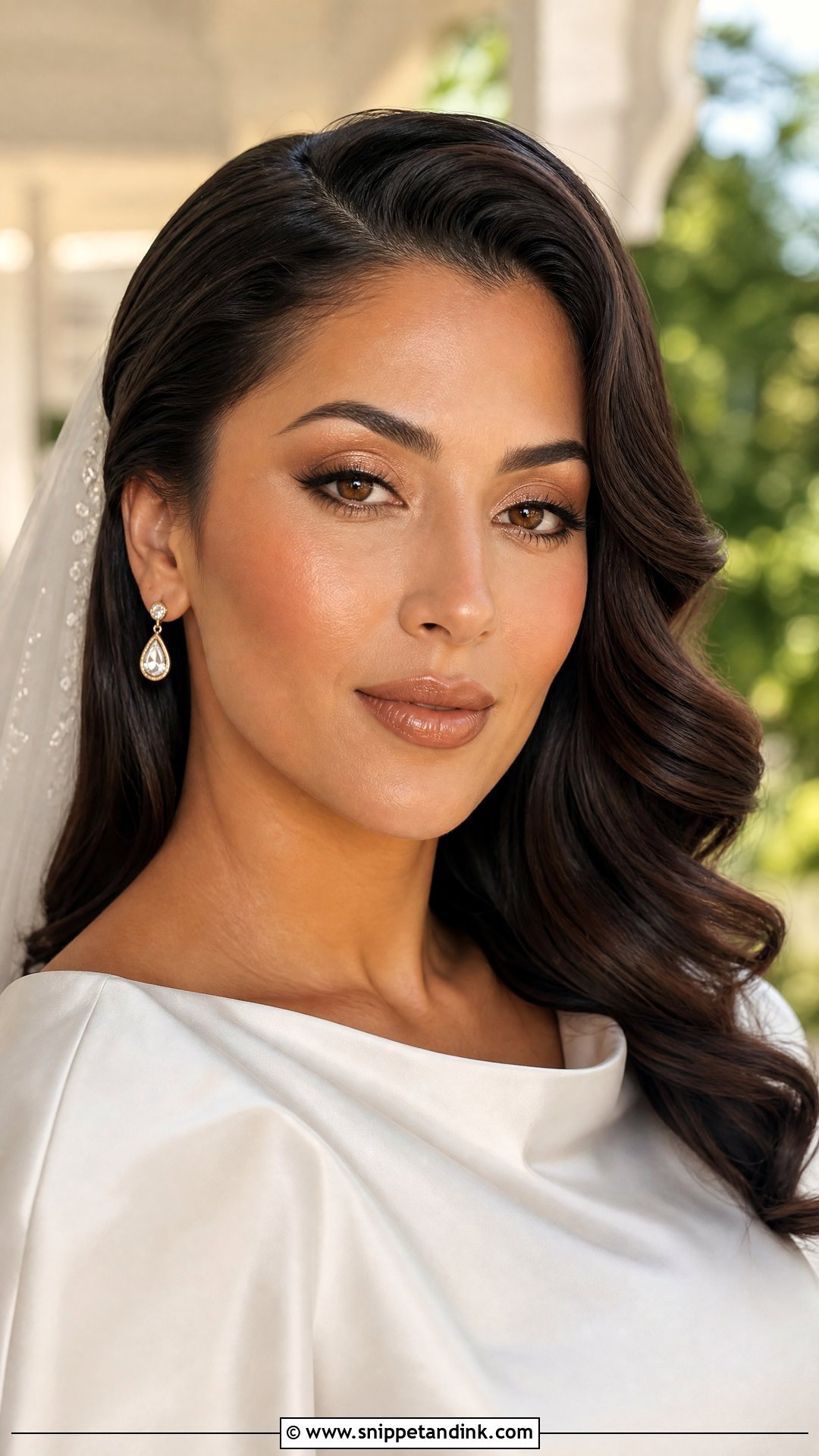 Bronze Bridal Makeup For Hooded Eyes - Snippet and Ink - 25 Bridal Makeup Hooded Eyes