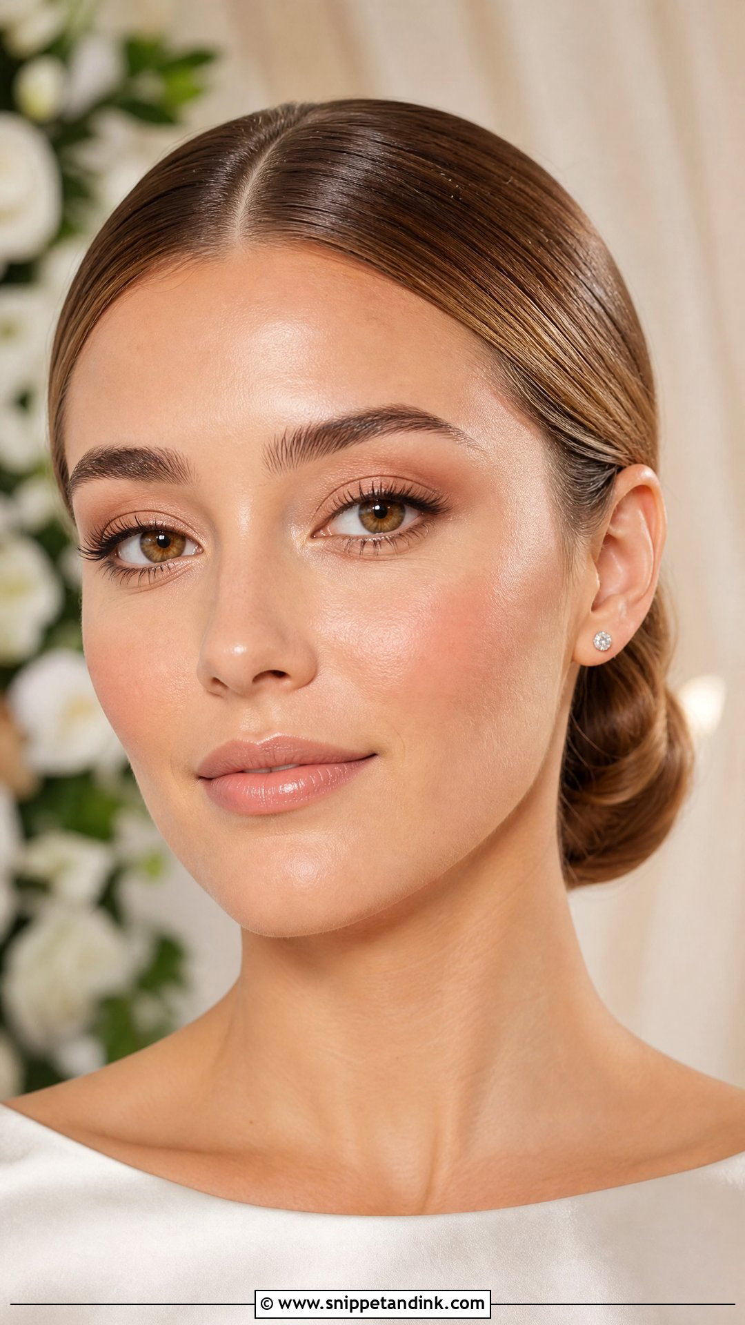 Bronze Bridal Makeup For Minimal Bride - Snippet and Ink - 25 Bronze Bridal Makeup Ideas