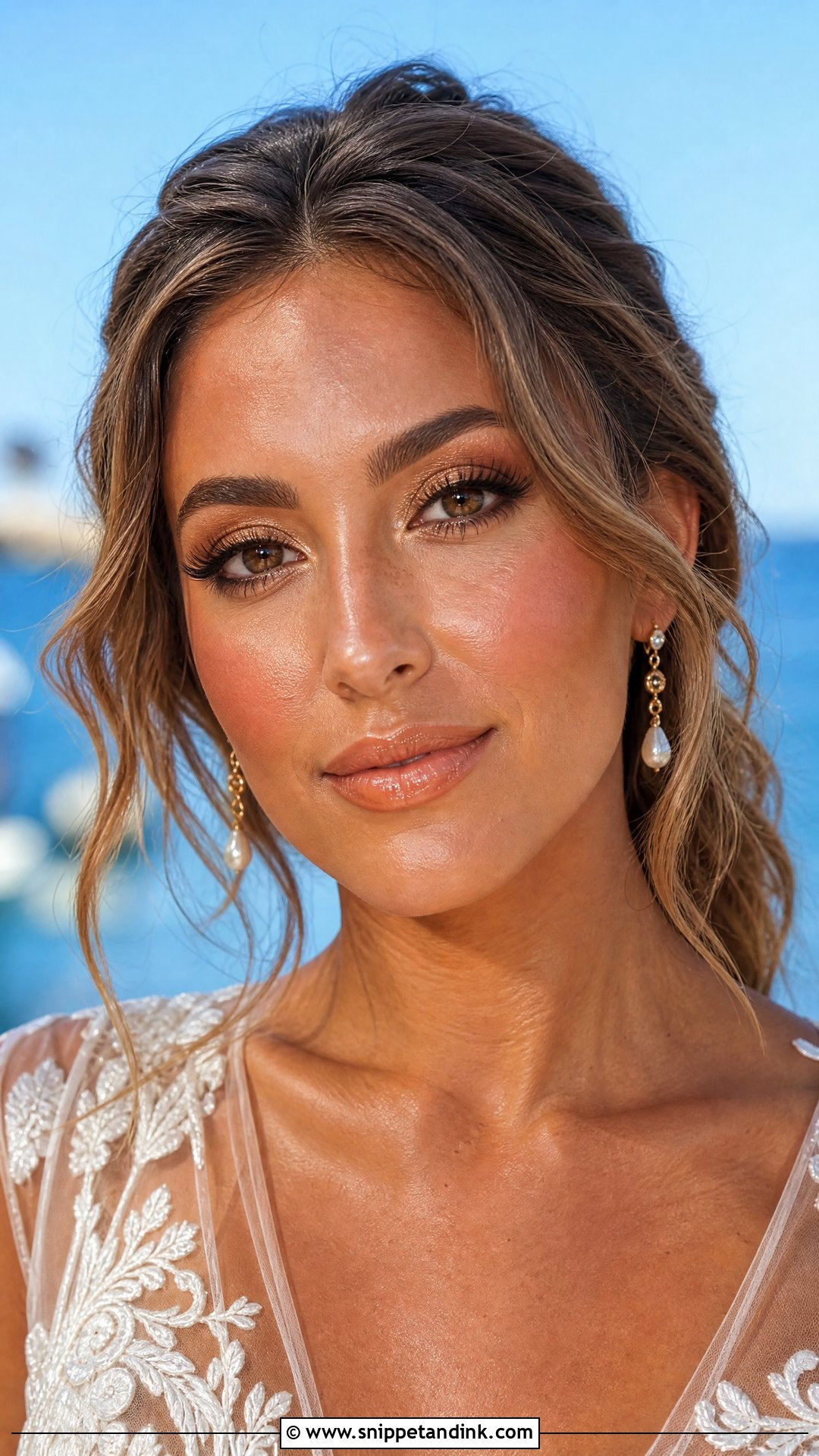 Bronze Bridal Makeup For Summer Wedding - Snippet and Ink - 25 Bronze Bridal Makeup Ideas