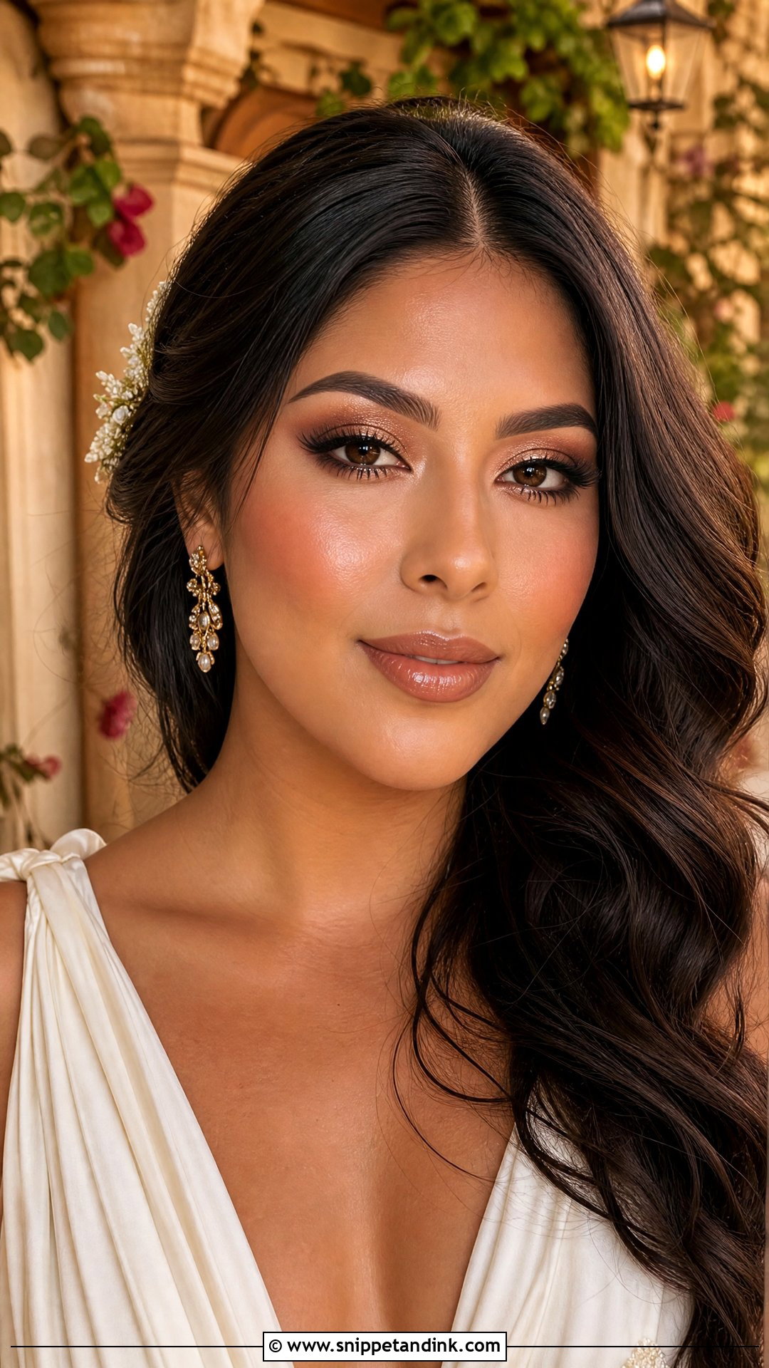 Bronze Bridal Soft Glam - Snippet and Ink - 20 Bridal Soft Glam Ideas
