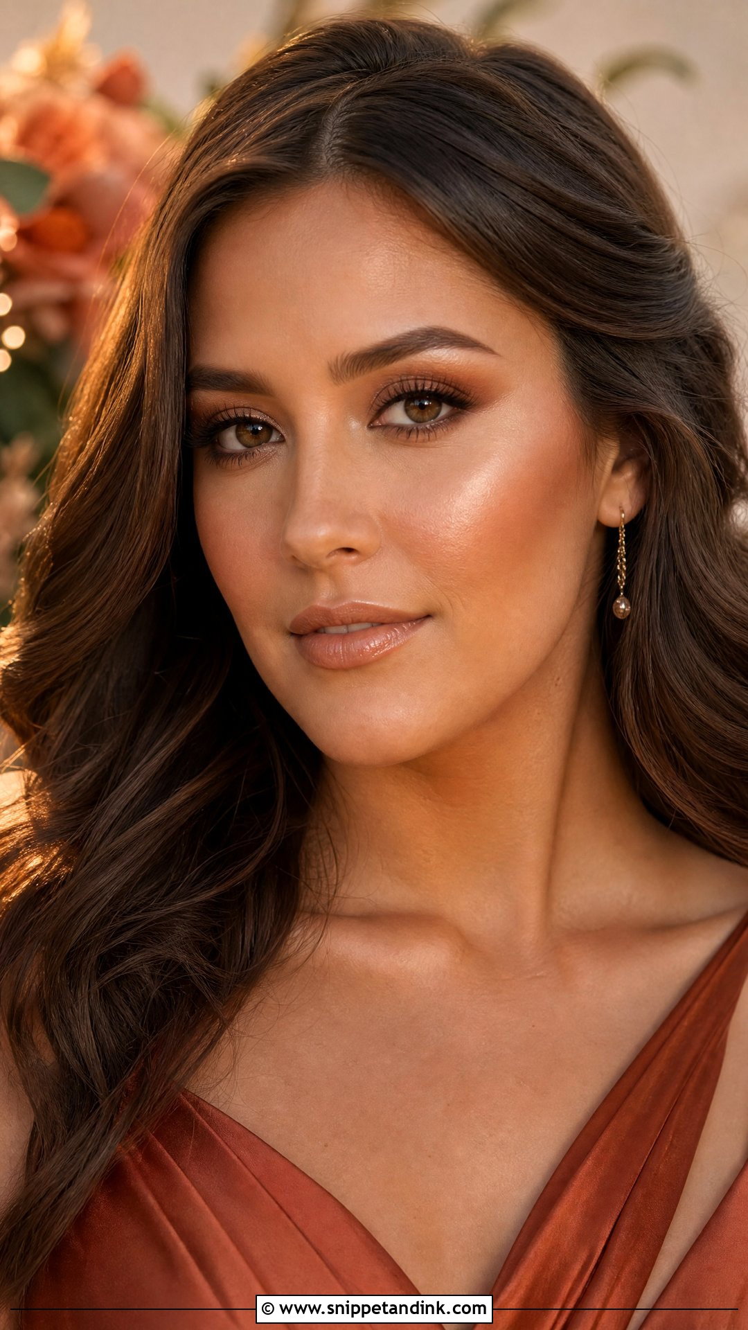 Bronze Bridesmaid Makeup - Snippet and Ink - 25 Wedding Bridesmaid Makeup Ideas