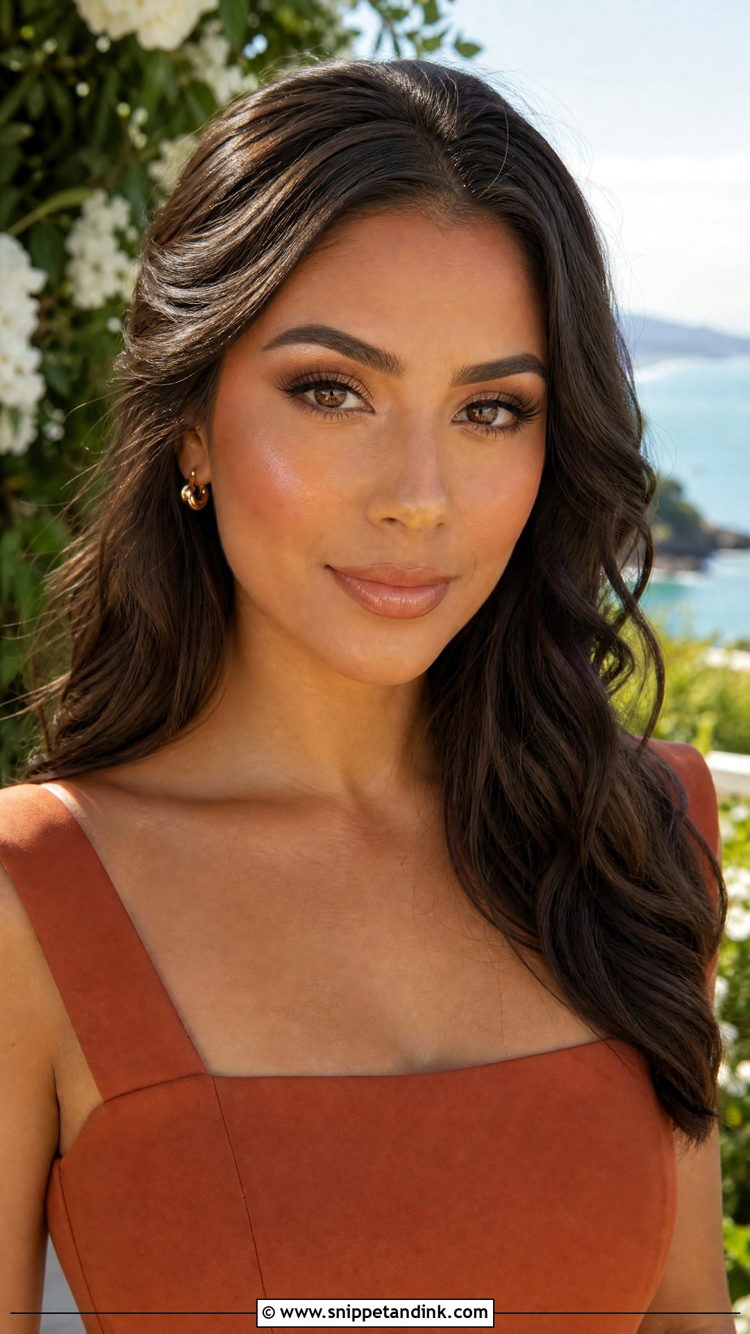 Bronze Bridesmaid Makeup Look - Snippet and Ink - 20 Natural Wedding Bridesmaid Makeup Ideas