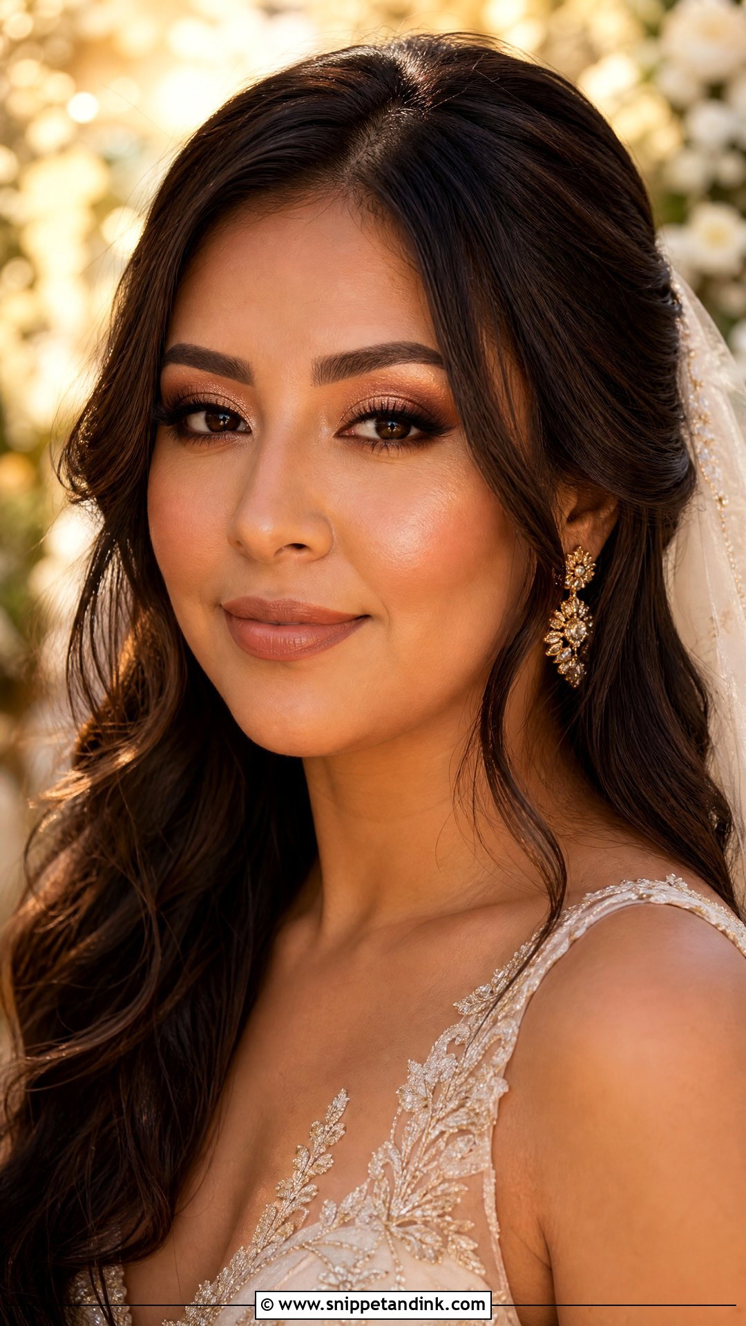 Bronze Christian Bridal Makeup - Snippet and Ink - 20 Christian Bridal Makeup Ideas