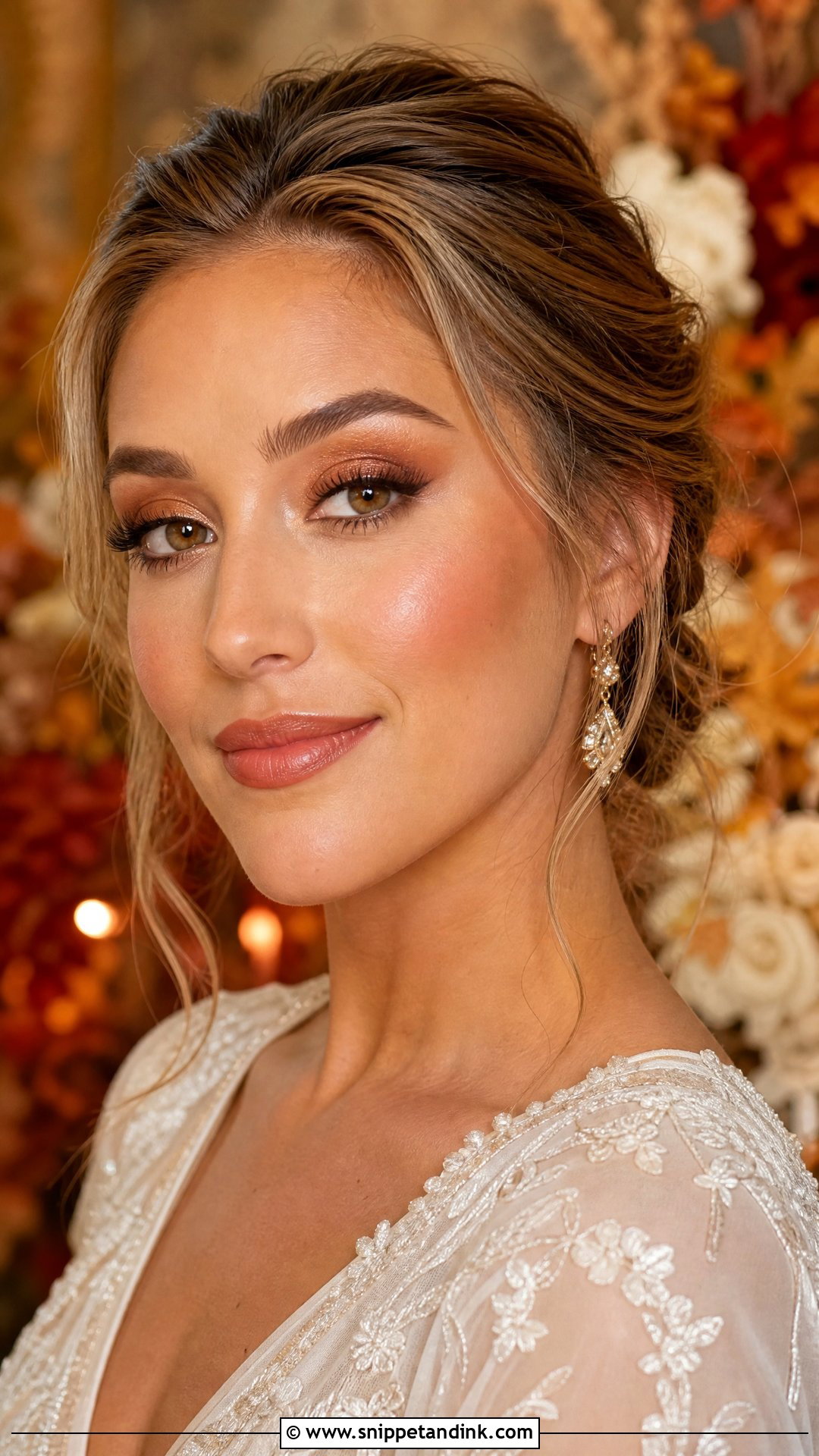 Bronze Fall Wedding Makeup - Snippet and Ink - 25 Bronze Wedding Makeup Ideas