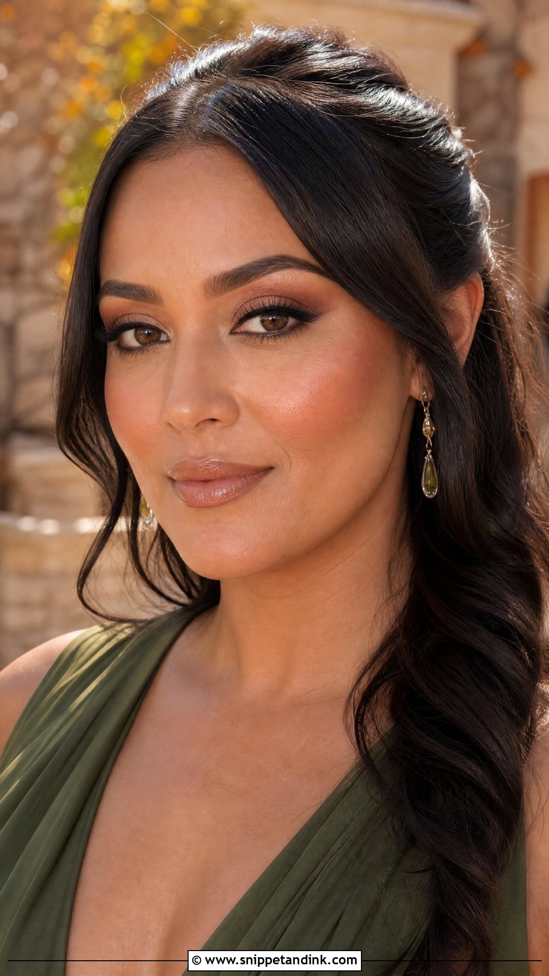 Bronze Fall Wedding Makeup - Snippet and Ink - 20 Natural Fall Wedding Makeup Ideas