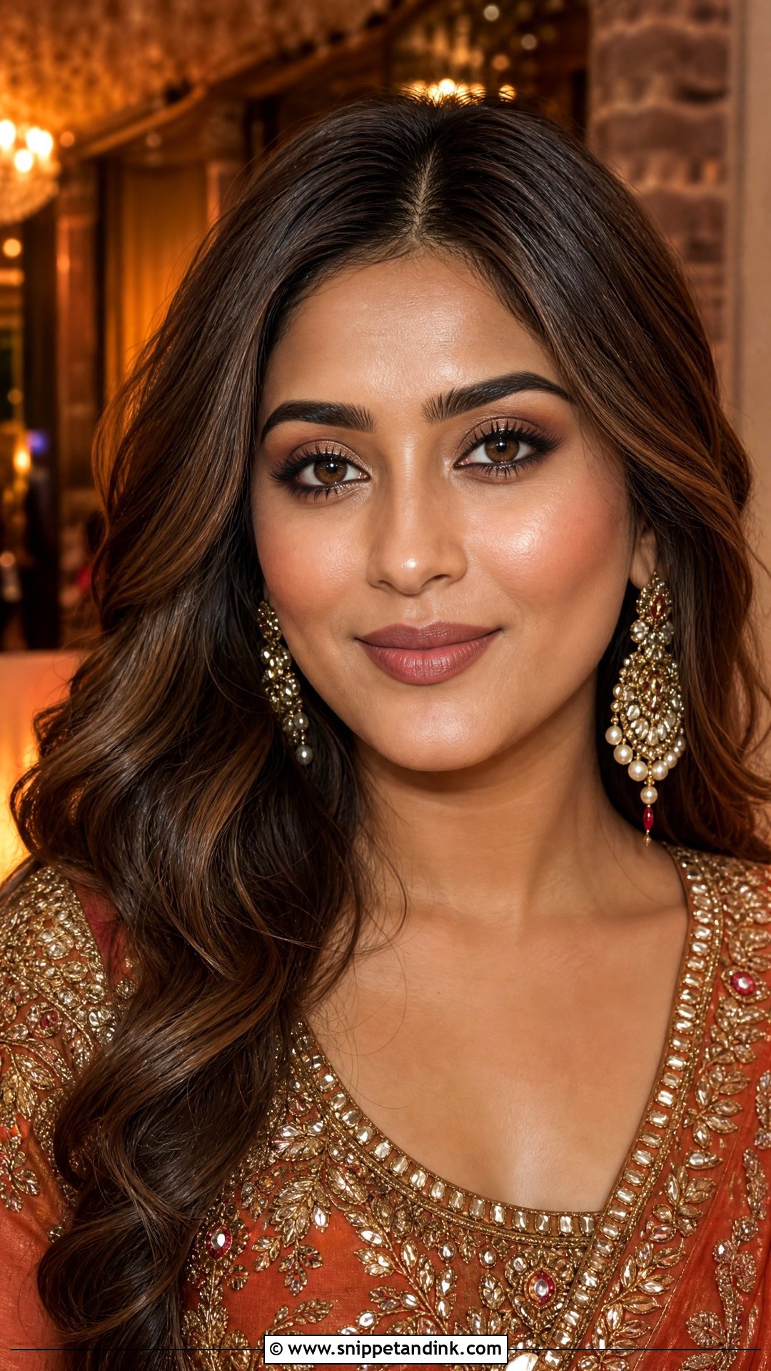 Bronze Indian Wedding Guest Makeup - Snippet and Ink - 20 Makeup for Indian Wedding Guest Ideas