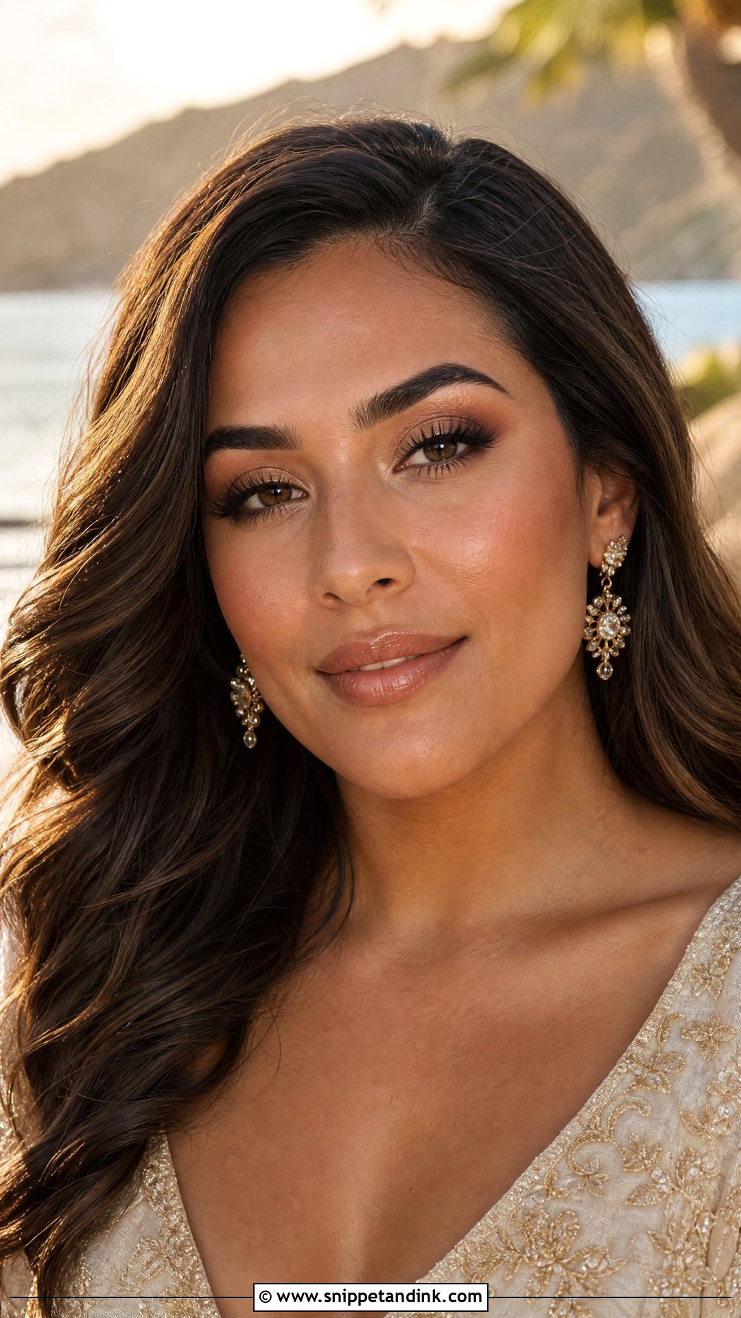 Bronze Light Bridal Makeup - Snippet and Ink - 25 Light Bridal Makeup Ideas