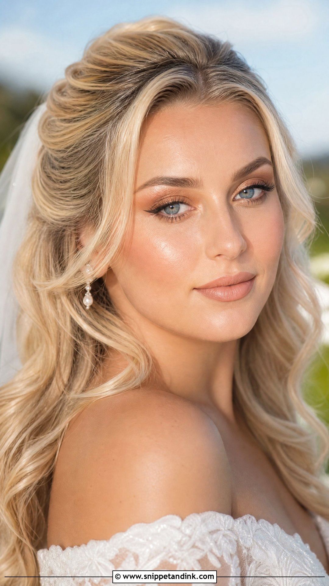 Bronze Makeup For Blue Eyes - Snippet and Ink - 25 Bronze Wedding Makeup Ideas