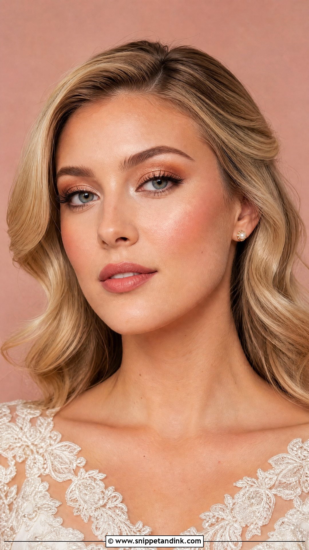Bronze Makeup For Fair Skin - Snippet and Ink - 20 Bronze Makeup Look Wedding Ideas