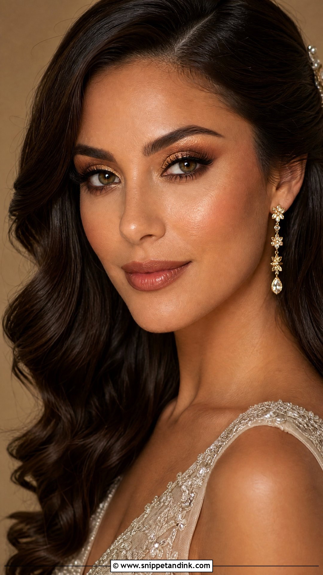 Bronze Makeup For Olive Skin - Snippet and Ink - 20 Bronze Makeup Look Wedding Ideas