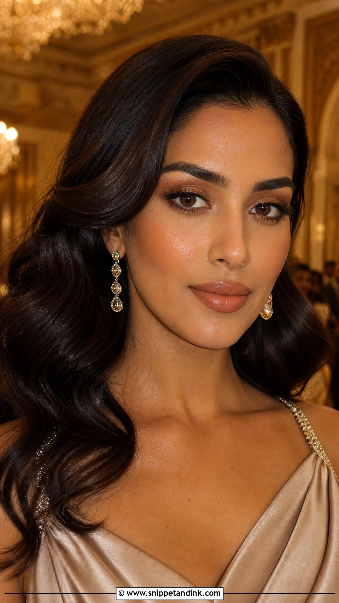 Bronze Natural Makeup For Brown Eyes - Snippet and Ink - 20 Natural Wedding Guest Makeup for Brown Eyes