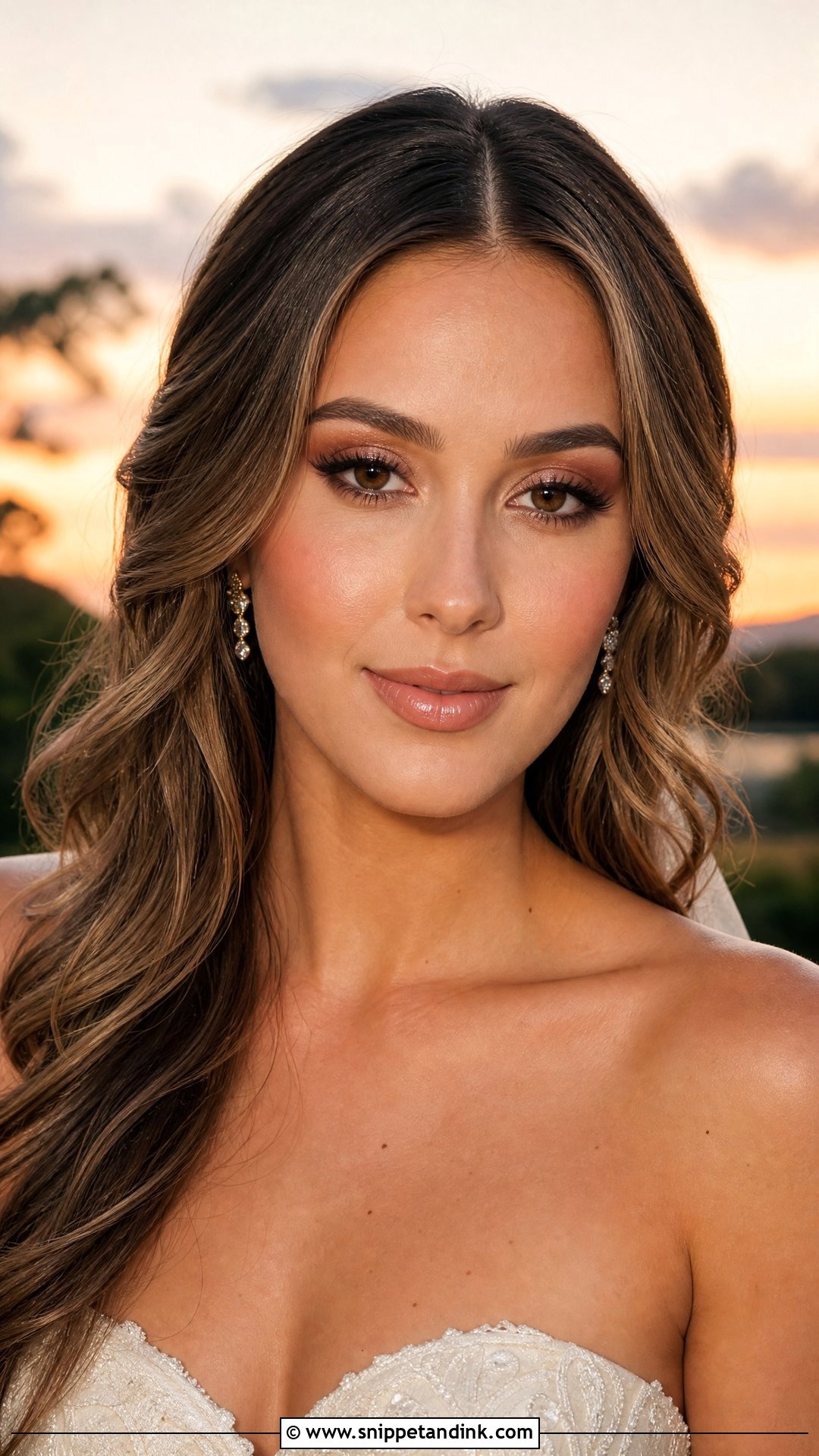 Bronze Natural Wedding Makeup For Brown Eyes - Snippet and Ink - 20 Natural Wedding Makeup for Brown Eyes Light Skin
