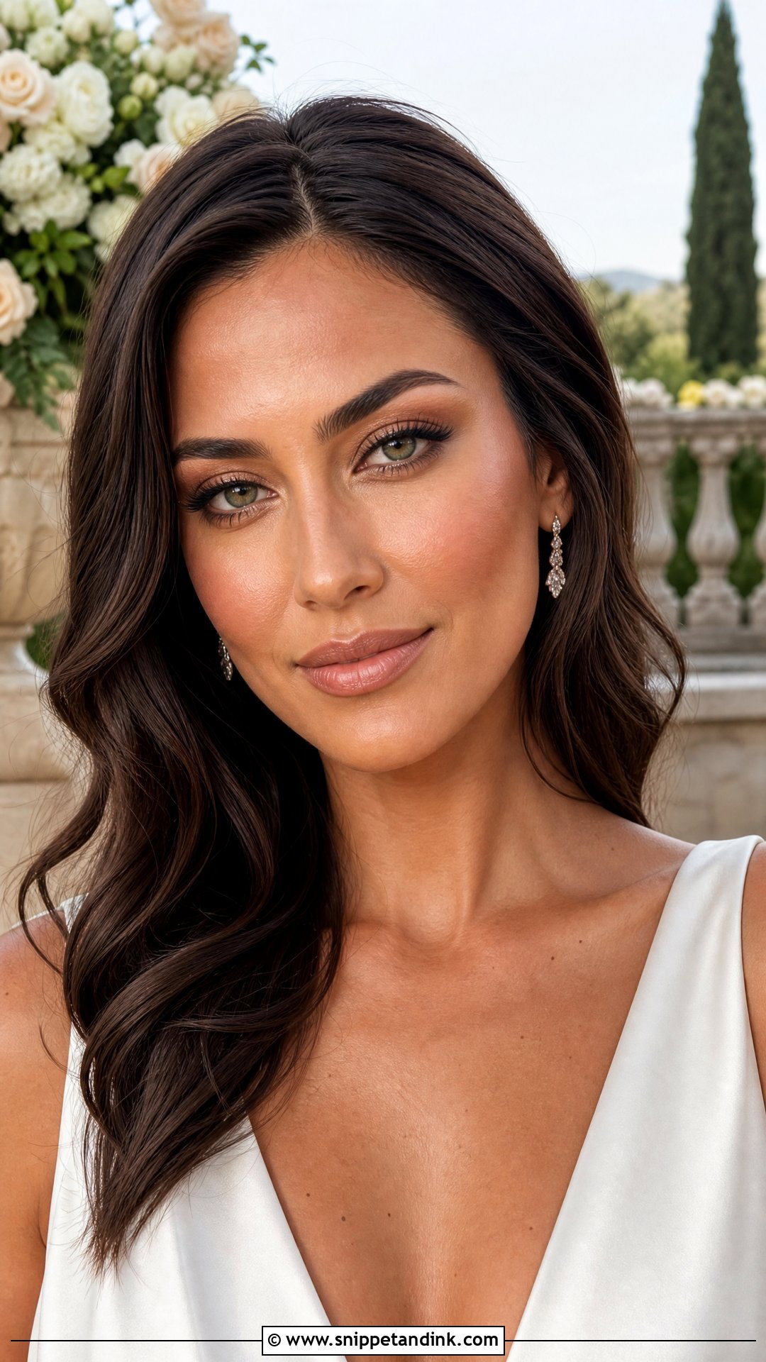 Bronze Natural Wedding Makeup For Green Eyes Brunette - Snippet and Ink - 20 Natural Wedding Makeup for Green Eyes Brunette