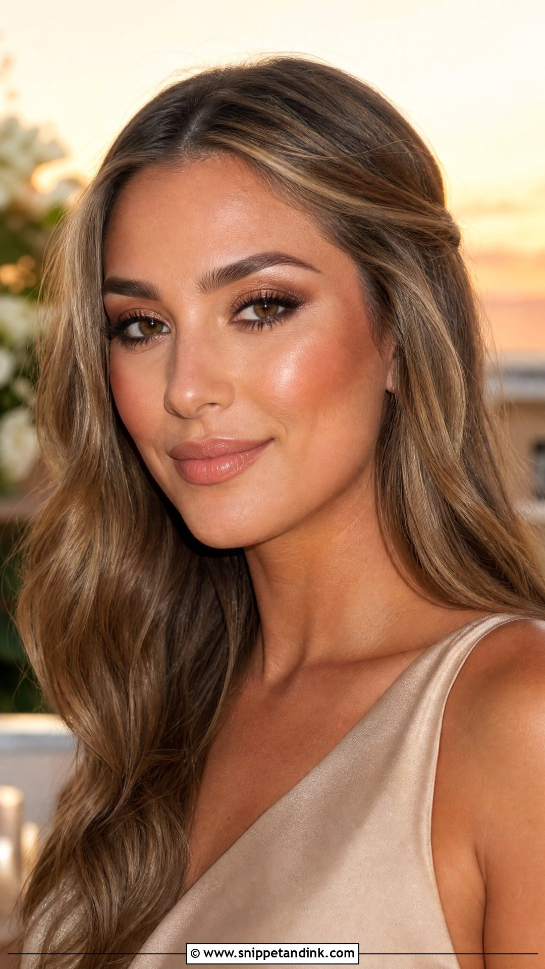 Bronze Smokey Eye Wedding Makeup - Snippet and Ink - 20 Natural Smokey Eye Makeup Wedding Ideas