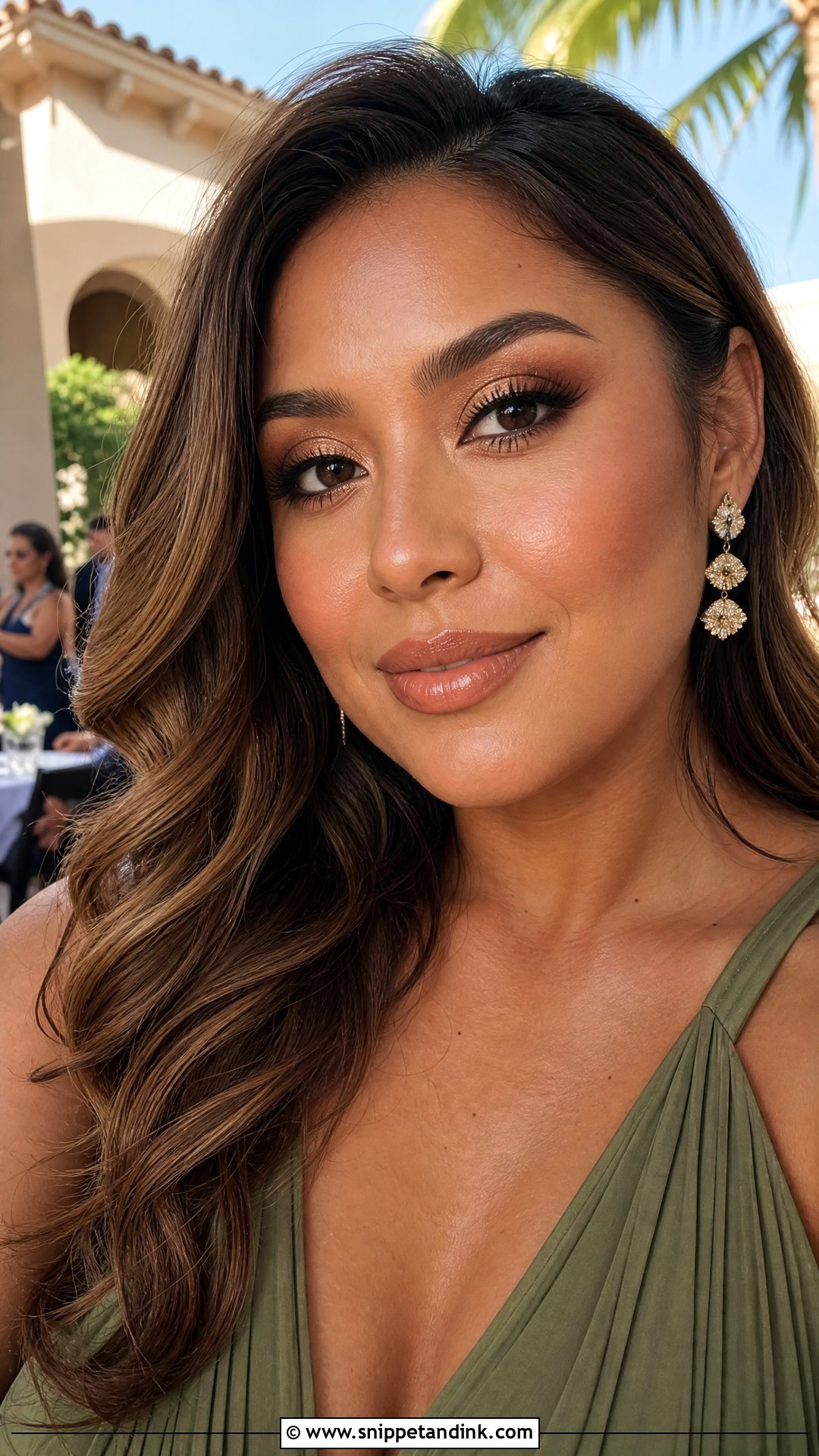 Bronze Wedding Guest Makeup - Snippet and Ink - 20 Simple Makeup for Wedding Guest Ideas