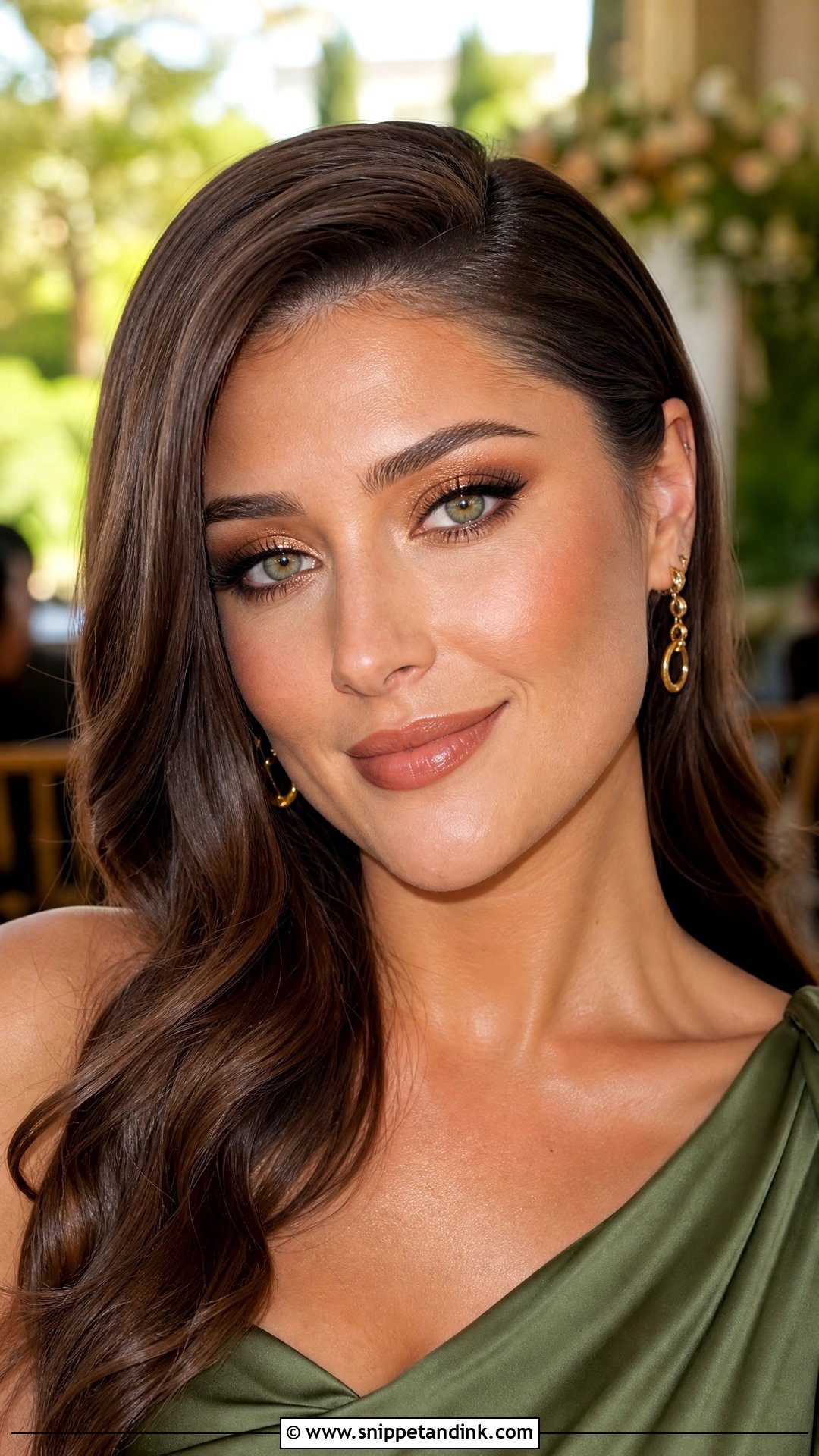 Bronze Wedding Guest Makeup for Green Eyes - Snippet and Ink - 25 Wedding Guest Makeup for Green Eyes