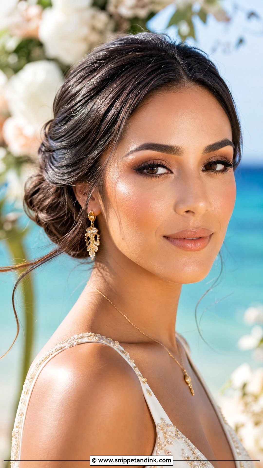 Bronze Wedding Makeup - Snippet and Ink - 20 Wedding Makeup 2025 Trends