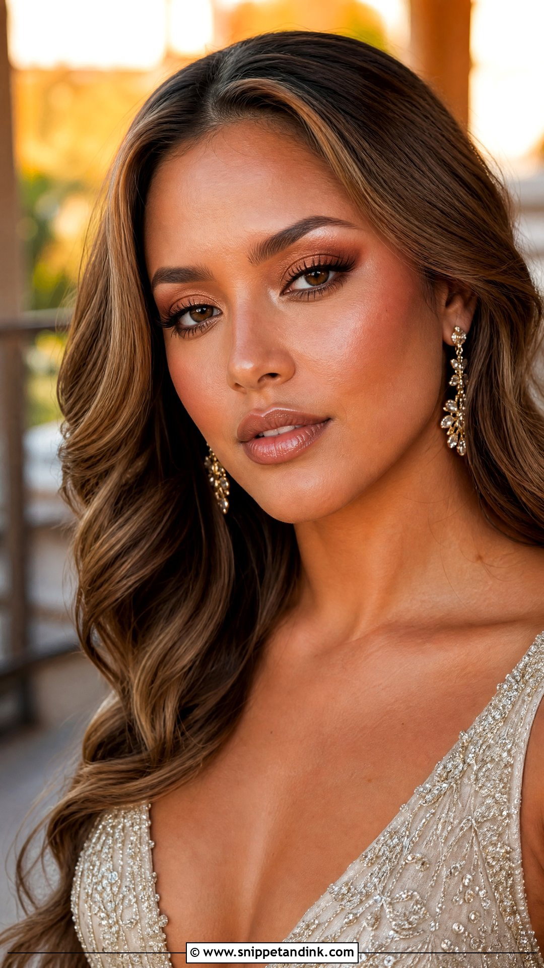 Bronze Wedding Makeup - Snippet and Ink - 20 Wedding Makeup Styles