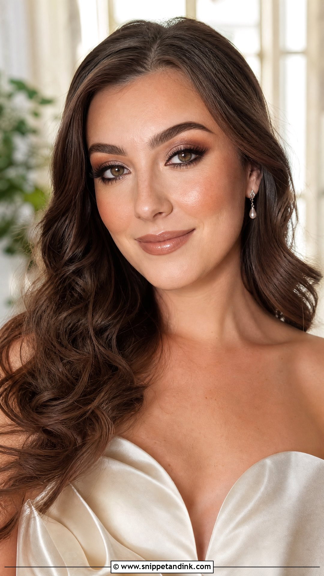 Bronze Wedding Makeup - Snippet and Ink - 25 Dramatic Wedding Makeup Ideas