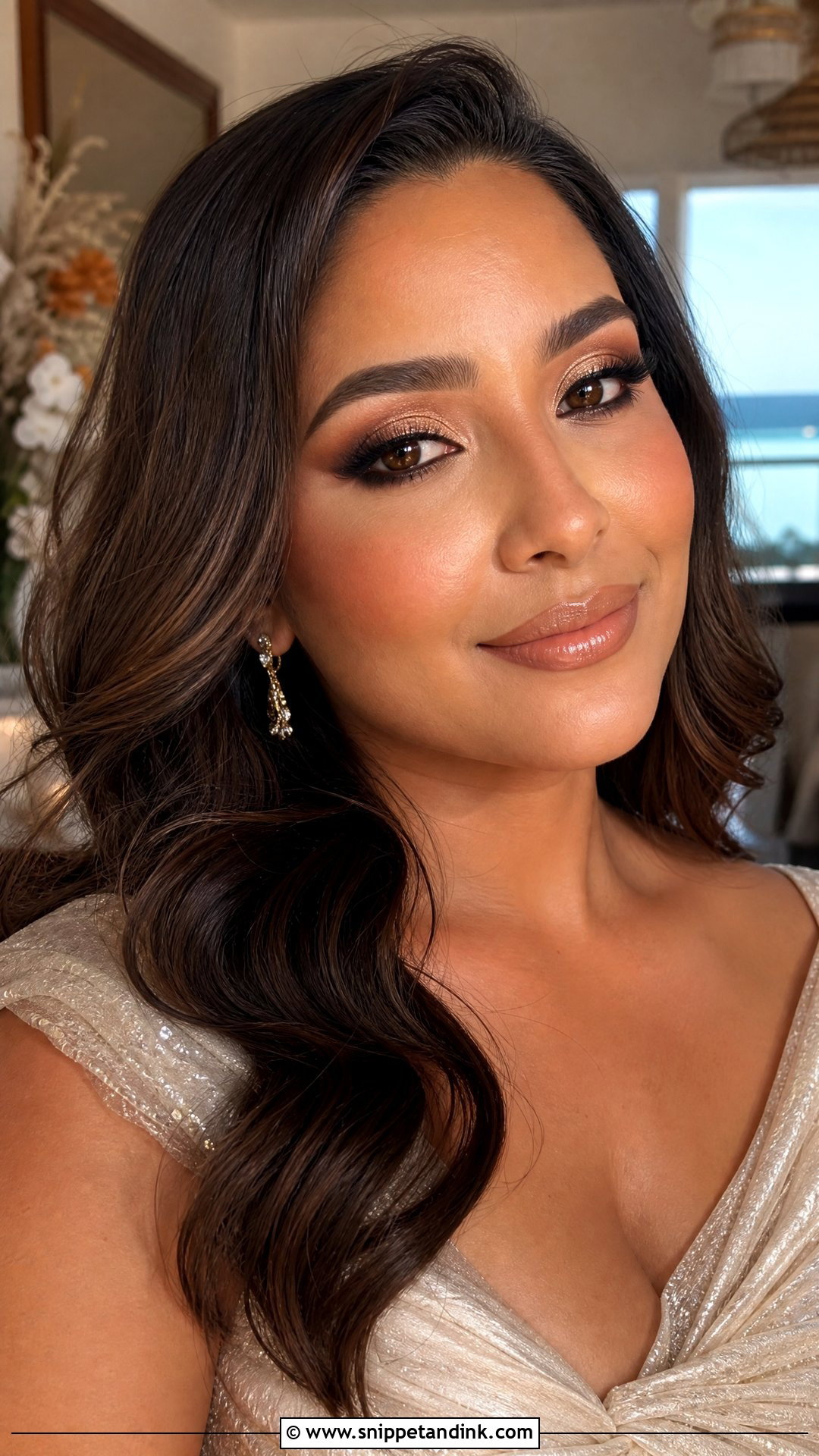 Bronze Wedding Makeup - Snippet and Ink - 25 Glamorous Wedding Makeup Ideas