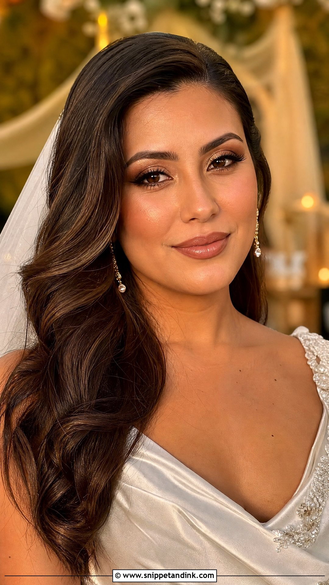 Bronze Wedding Makeup - Snippet and Ink - 25 Timeless Wedding Makeup Ideas