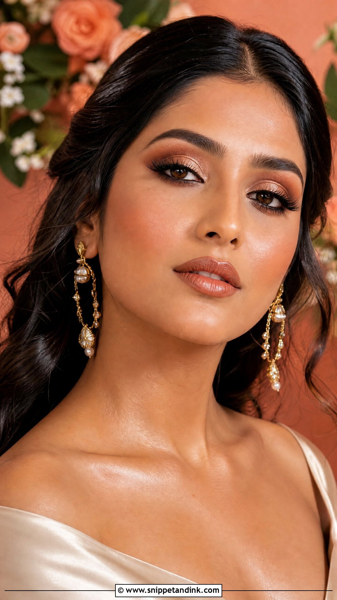 Bronze Wedding Makeup - Snippet and Ink - 30 Makeup for Wedding Ideas