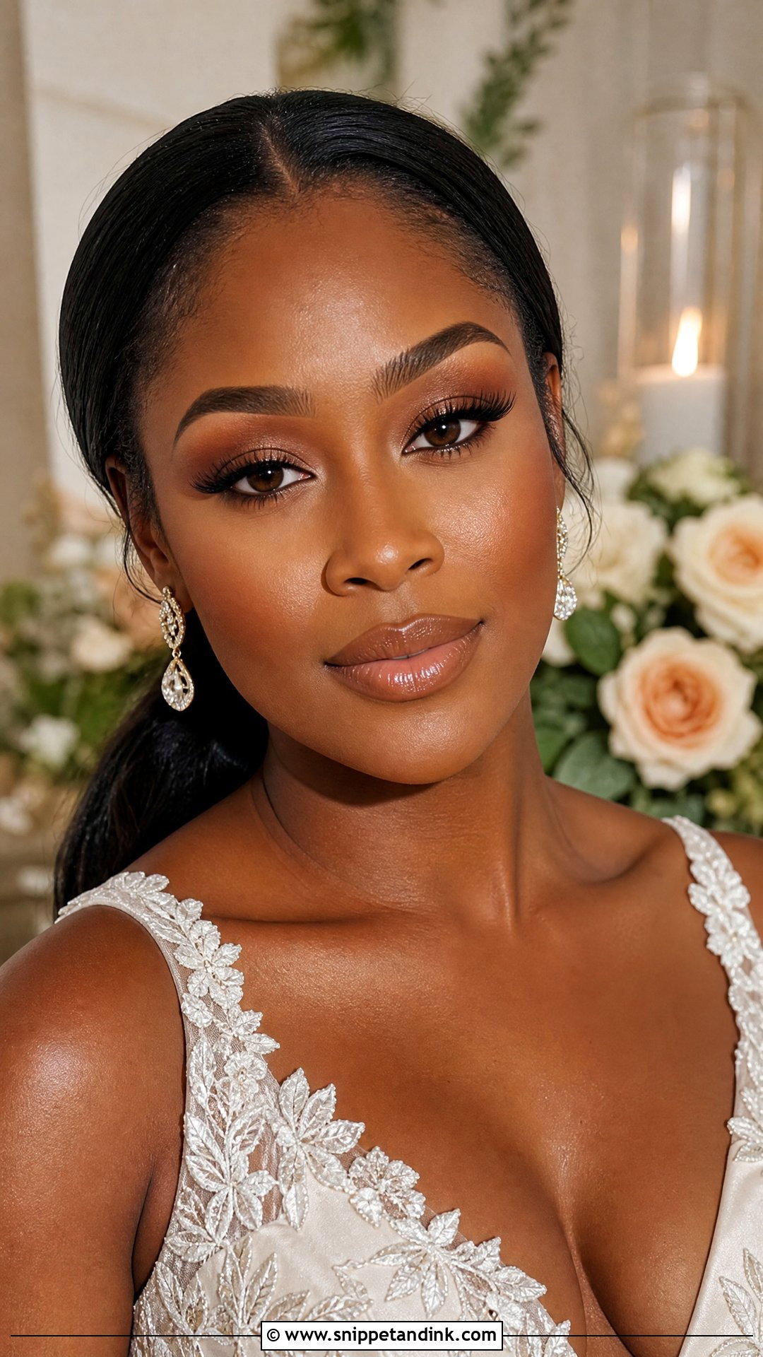 Bronze Wedding Makeup - Snippet and Ink - 20 Classic Wedding Makeup Ideas