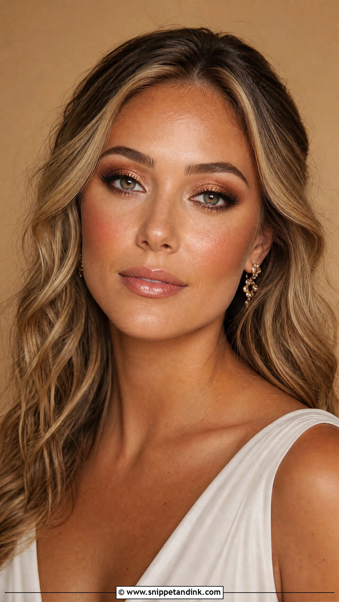 Bronze Wedding Makeup - Snippet and Ink - 30 Wedding Makeup Looks