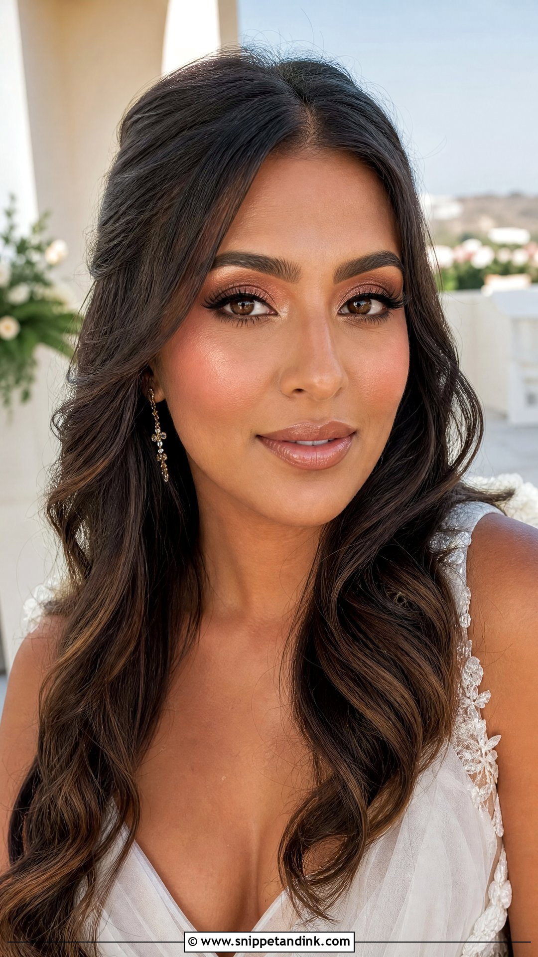 Bronze Wedding Makeup For Brown Eyes - Snippet and Ink - 25 Natural Wedding Make Up for Brown Eyes
