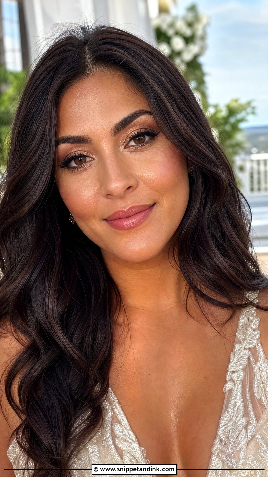Bronze Wedding Makeup For Brown Eyes - Snippet and Ink - 30 Natural Wedding Makeup for Brown Eyes