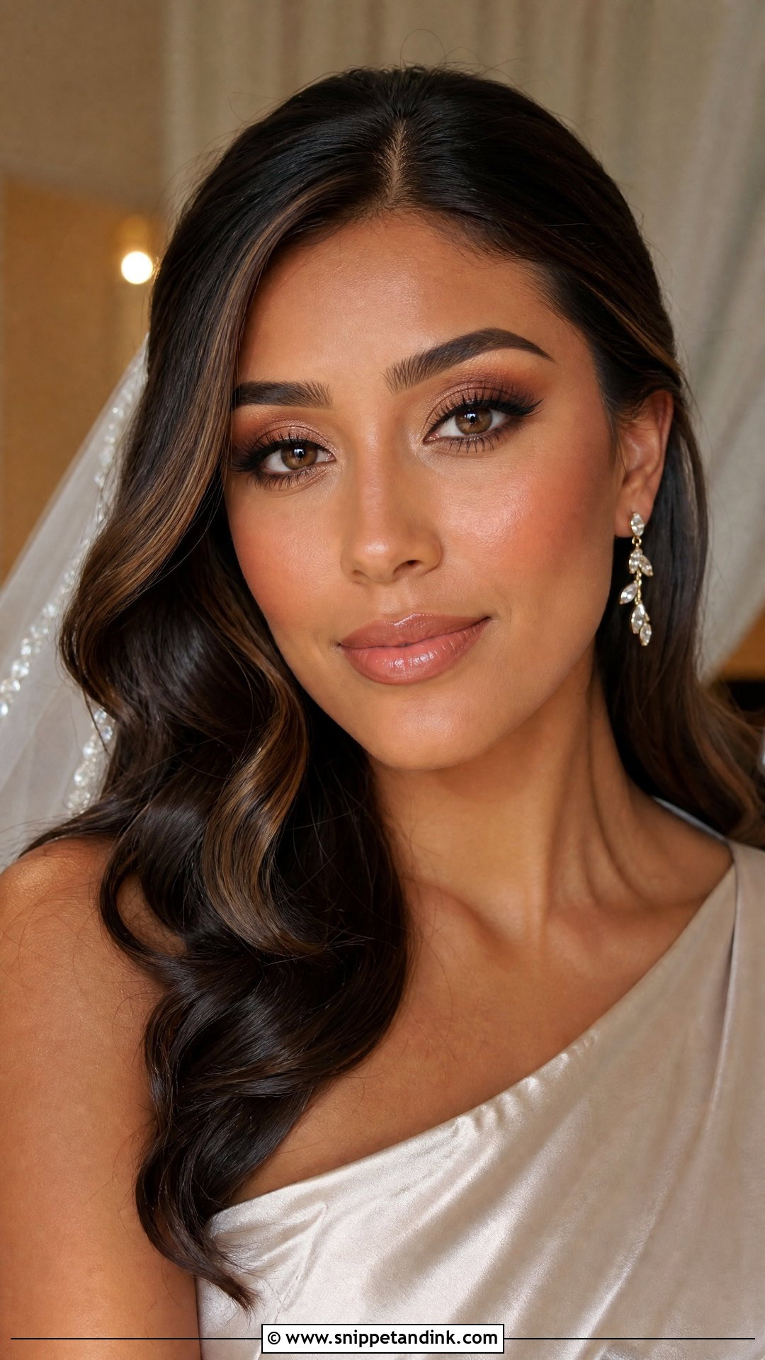 Bronze Wedding Makeup For Brown Eyes - Snippet and Ink - 35 Wedding Makeup for Brown Eyes