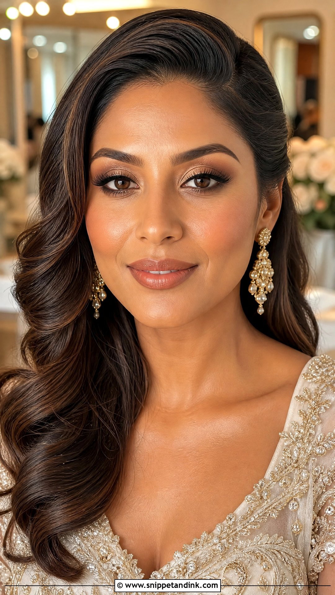 Bronze Wedding Makeup For Brown Eyes - Snippet and Ink - 25 Elegant Wedding Makeup for Brown Eyes