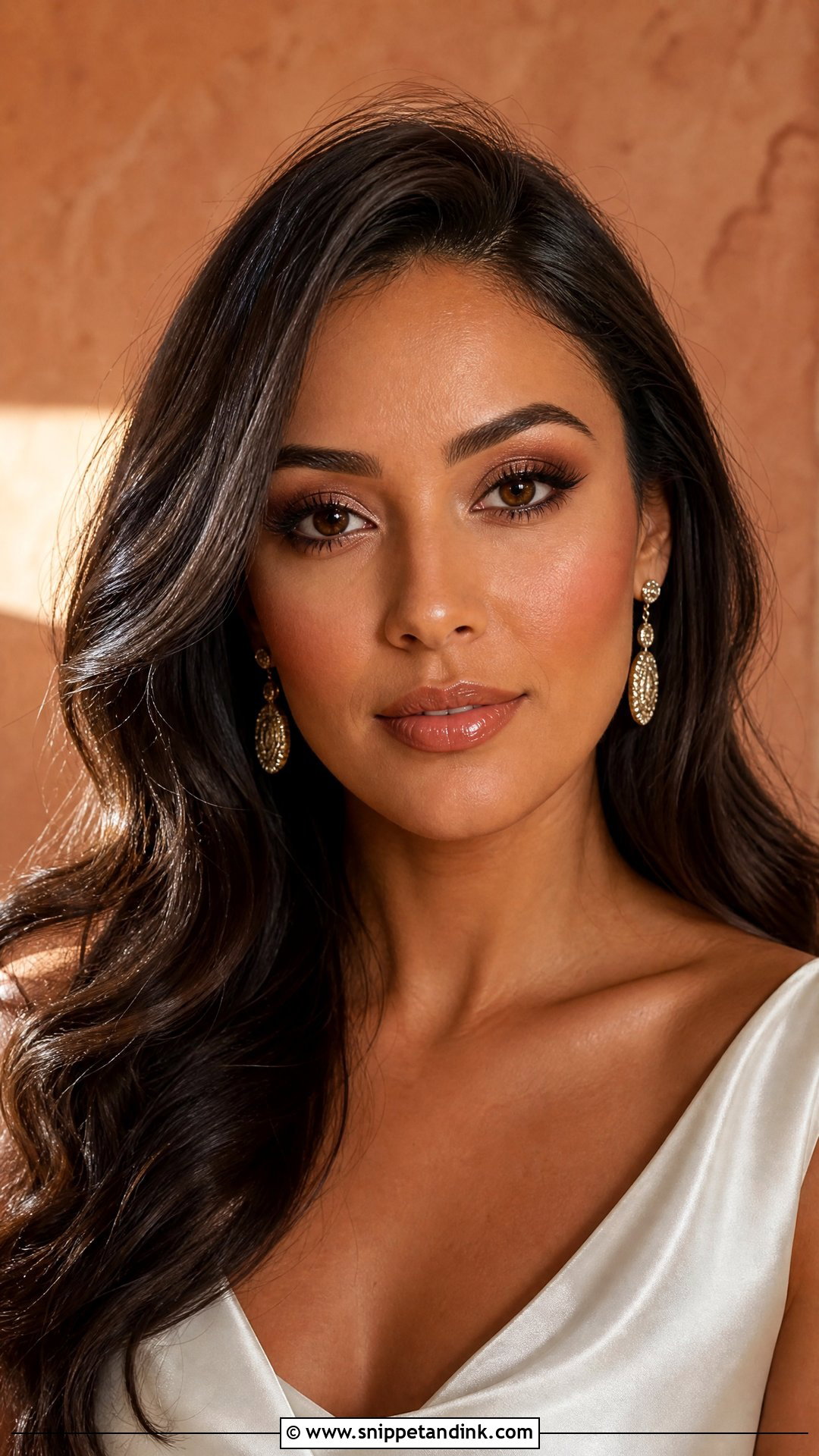 Bronze Wedding Makeup For Dark Brown Eyes - Snippet and Ink - 20 Wedding Makeup for Dark Brown Eyes