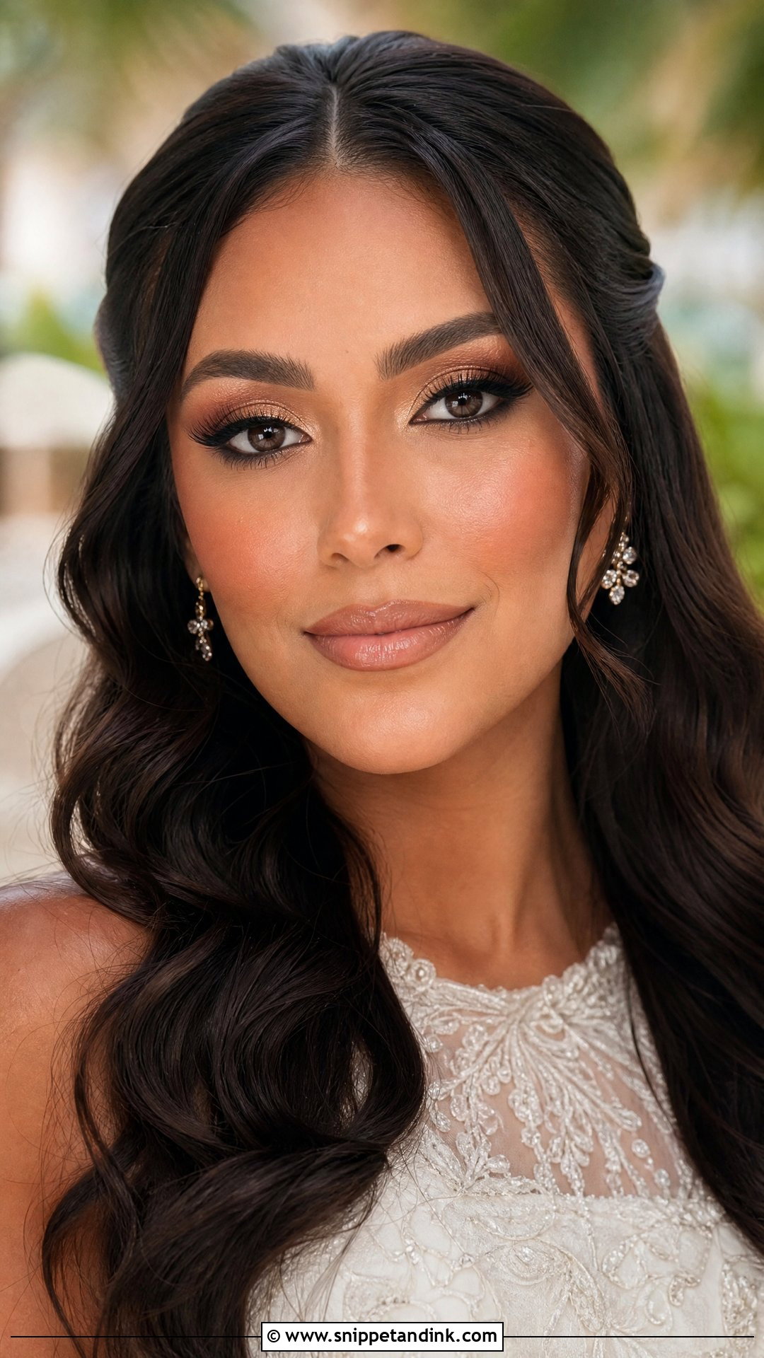 Bronze Wedding Makeup For Tan Skin And Brown Eyes - Snippet and Ink - 20 Bronze Wedding Makeup for Brown Eyes
