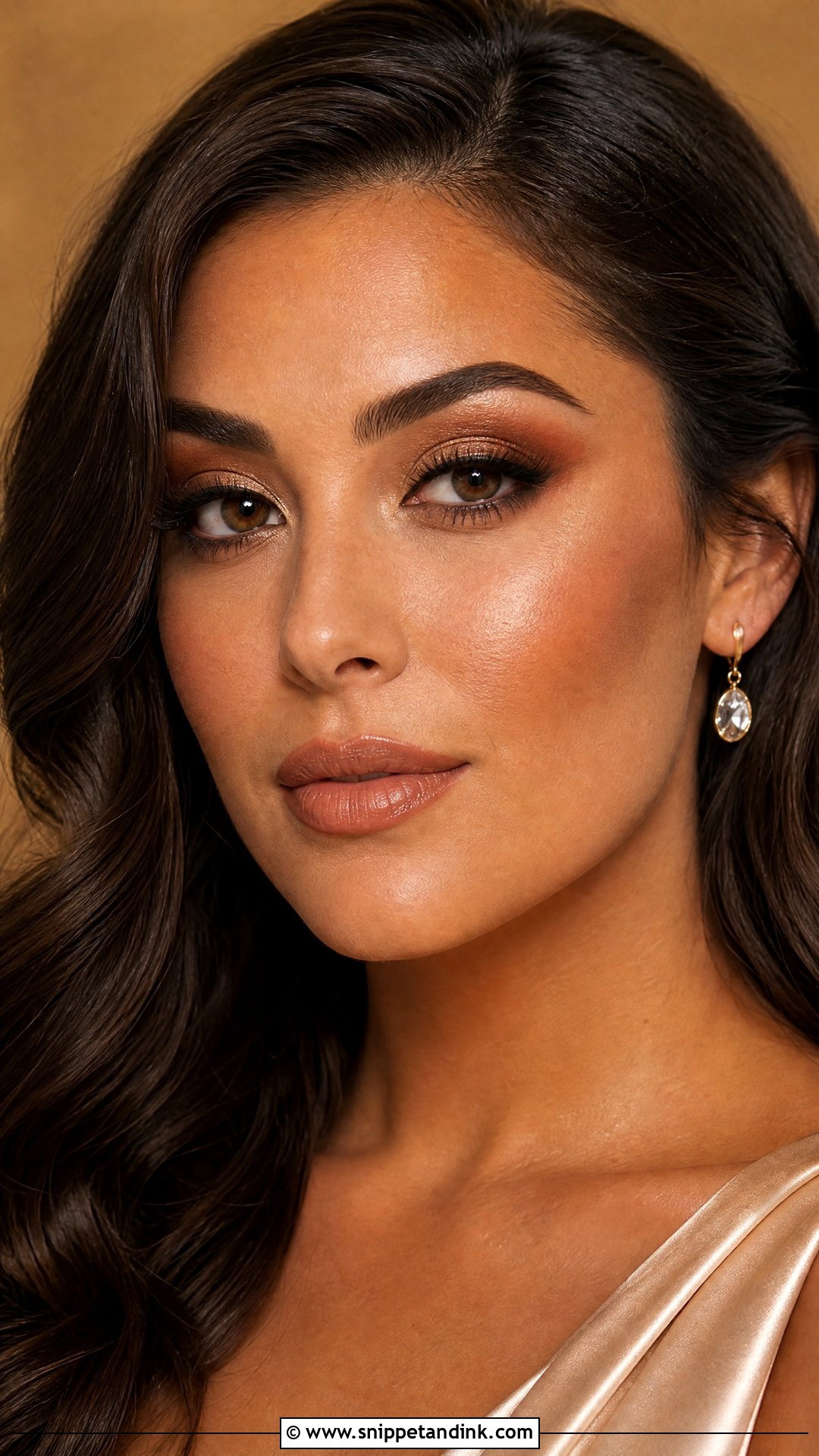 Bronze Wedding Makeup Look - Snippet and Ink - 20 Simple Makeup Looks Wedding