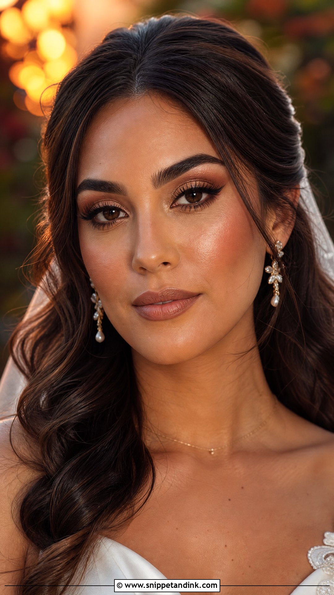 Bronze Wedding Makeup for Hooded Eyes - Snippet and Ink - 25 Wedding Makeup for Hooded Eyes