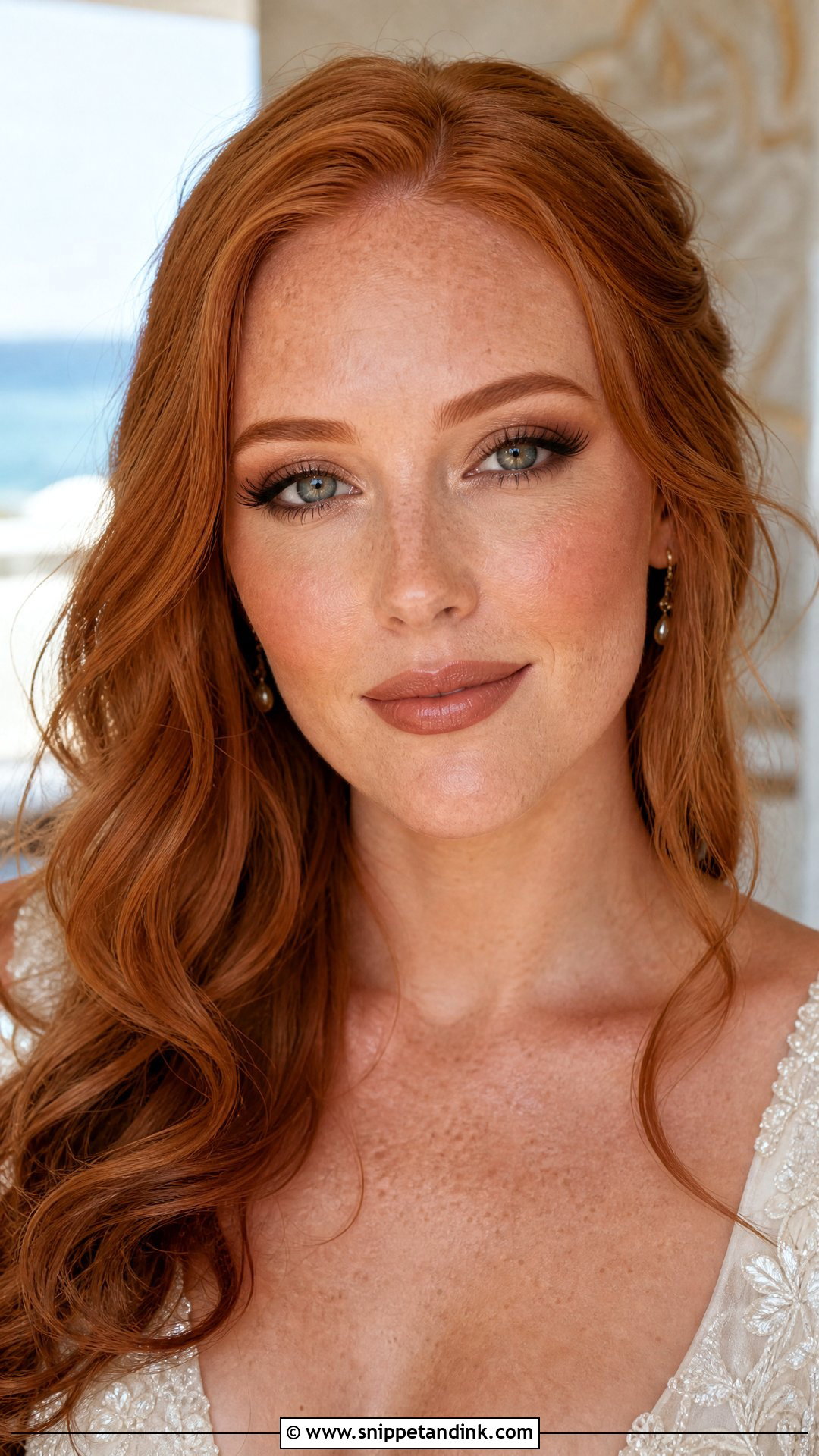 Bronze Wedding Makeup for Redheads - Snippet and Ink - 20 Wedding Makeup for Redheads