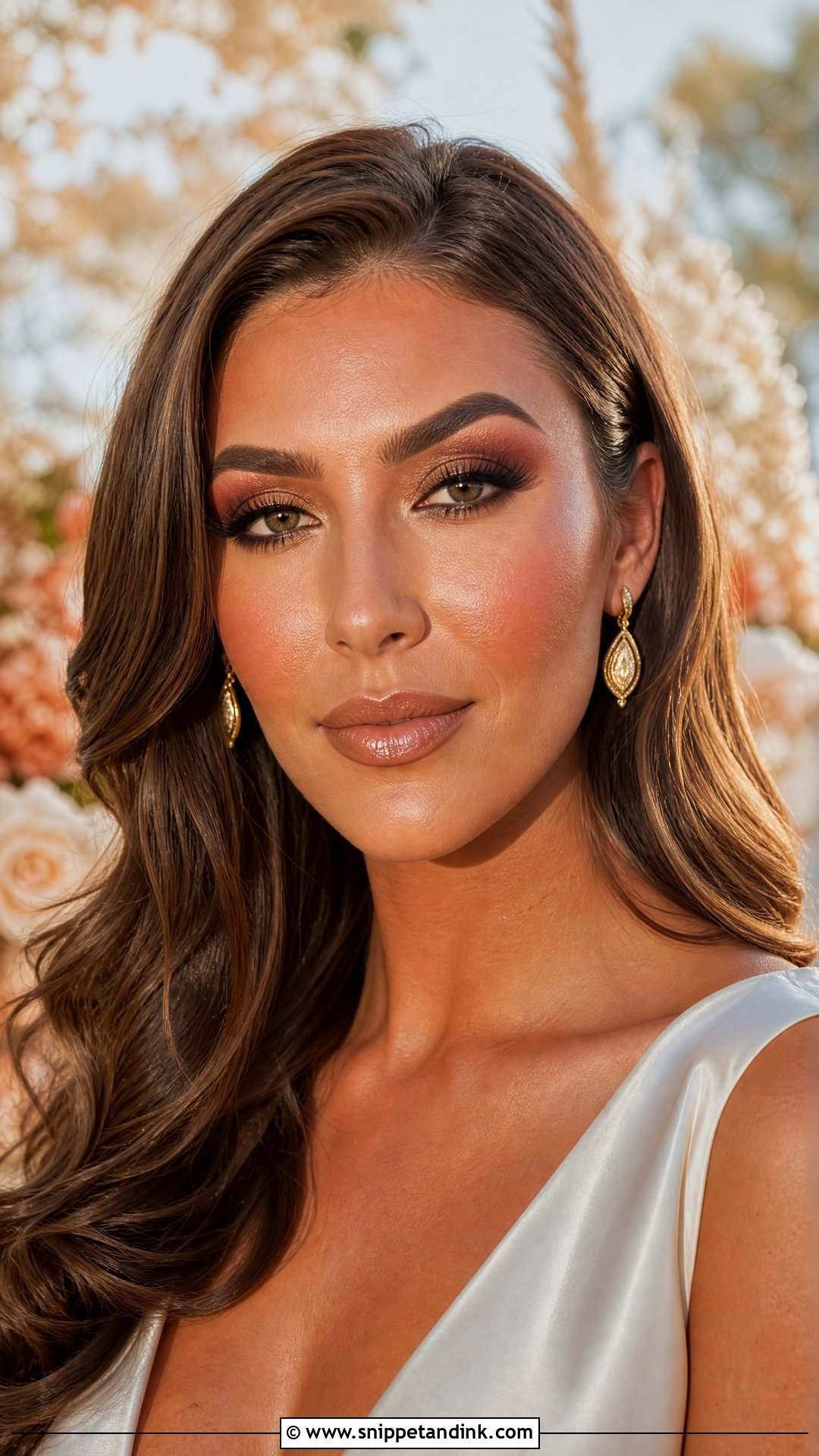 Bronze Wedding Makeup - Snippet and Ink - 20 Basic Wedding Makeup Ideas