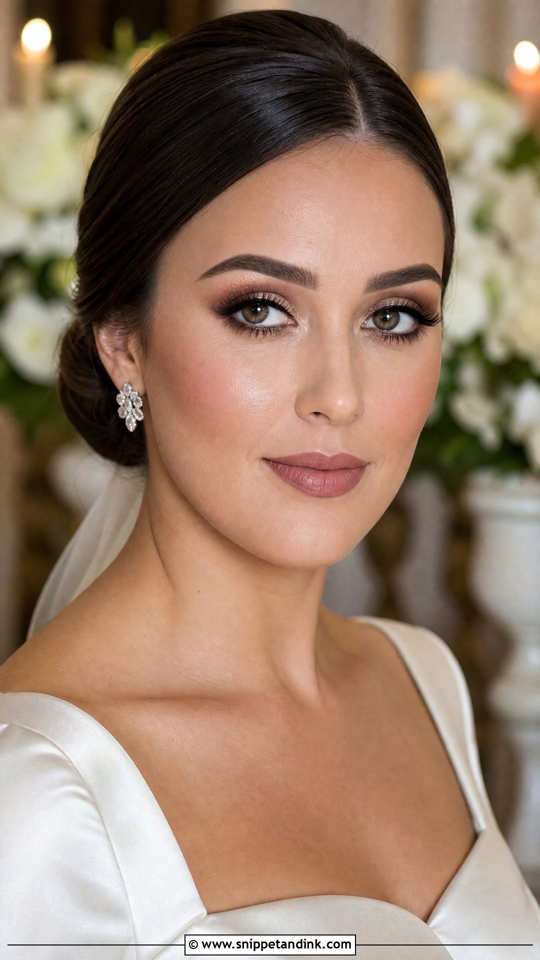 Bronze Winter Wedding Makeup - Snippet and Ink - 25 Bronze Wedding Makeup Ideas