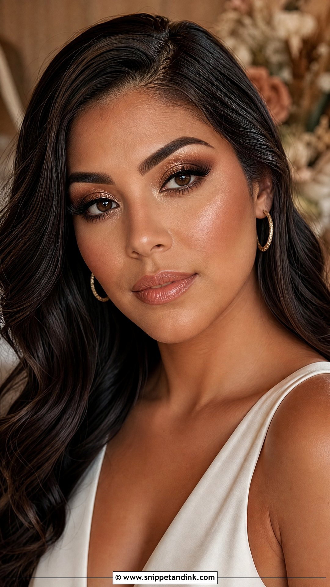 Bronzed Bridal Makeup - Snippet and Ink - 20 Easy Bridal Makeup Ideas