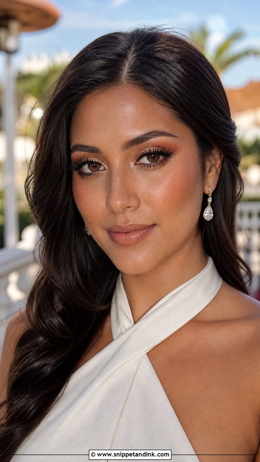 Bronzed Bridal Makeup - Snippet and Ink - 20 Fresh Bridal Makeup Ideas