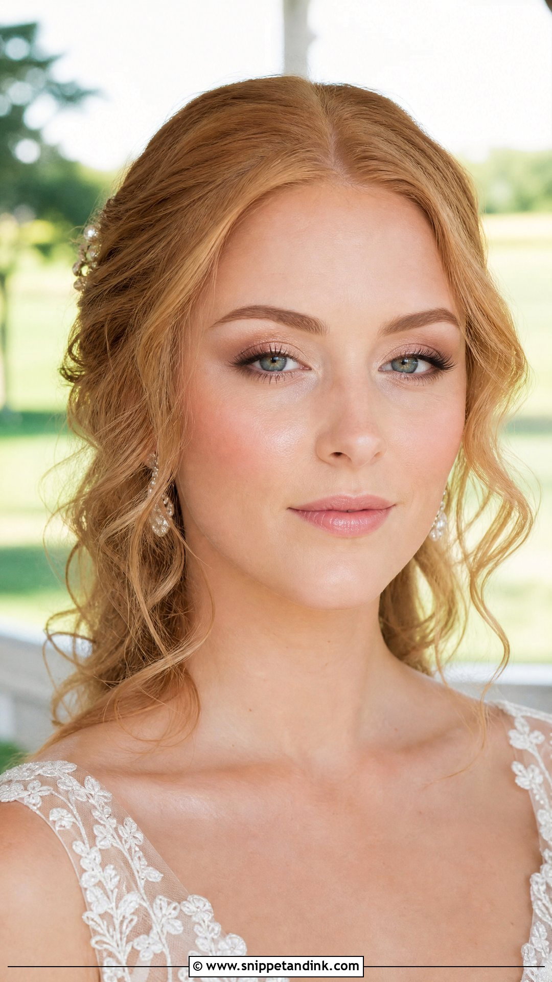 Bronzed Bridal Makeup For Fair Skin - Snippet and Ink - 20 Bronzed Bridal Makeup Ideas