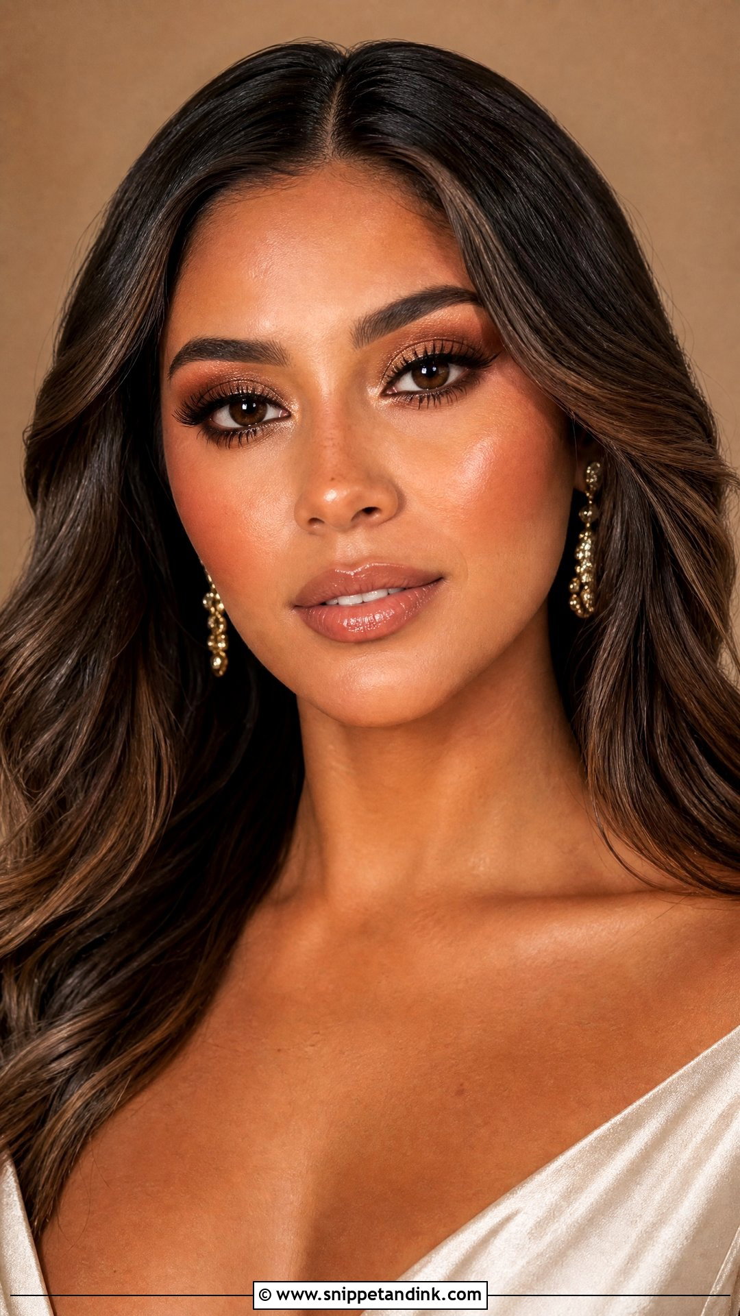 Bronzed Bridal Makeup - Snippet and Ink - 20 Beautiful Bridal Makeup Ideas